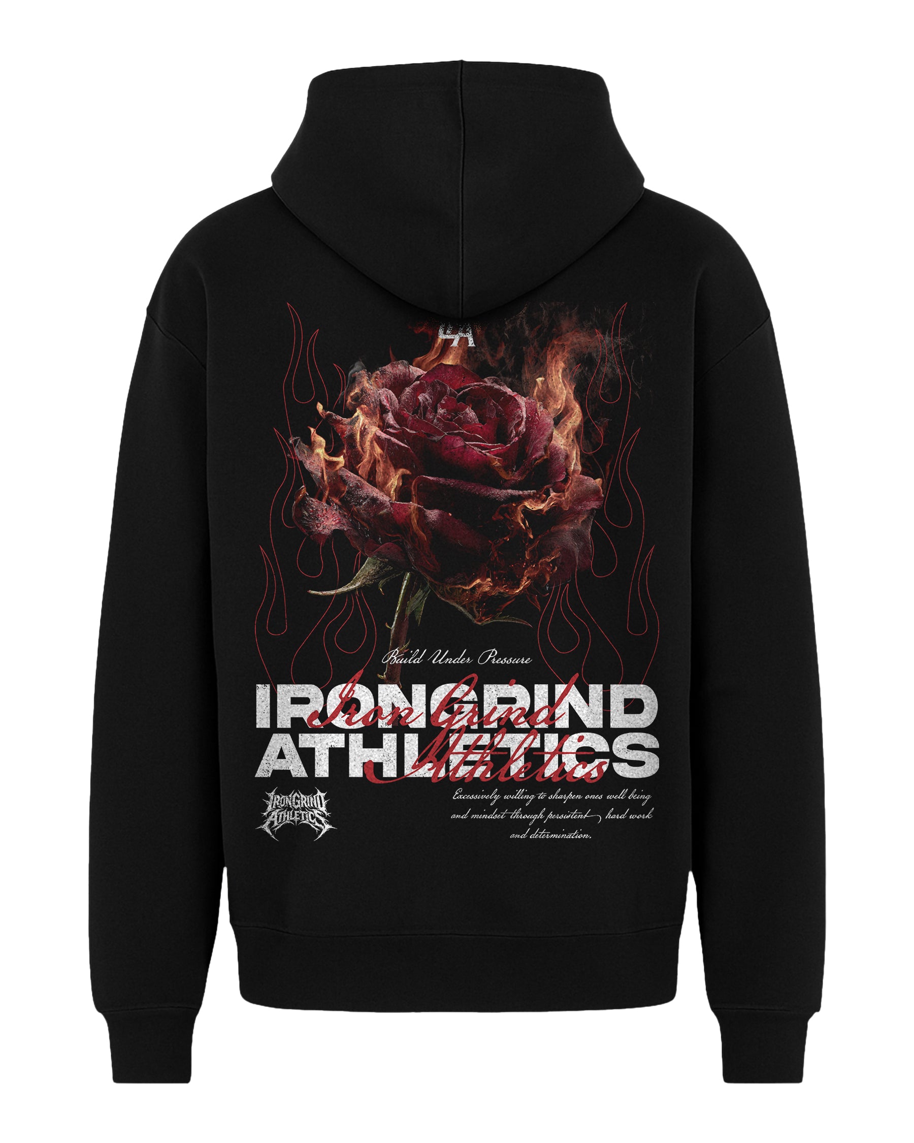 Florae 'Inferno Bloom' Box Hoodie