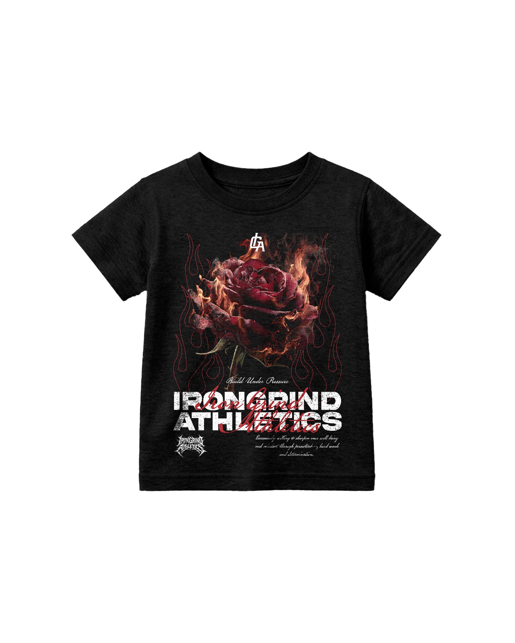 Florae 'Inferno Bloom' Kids T-Shirt