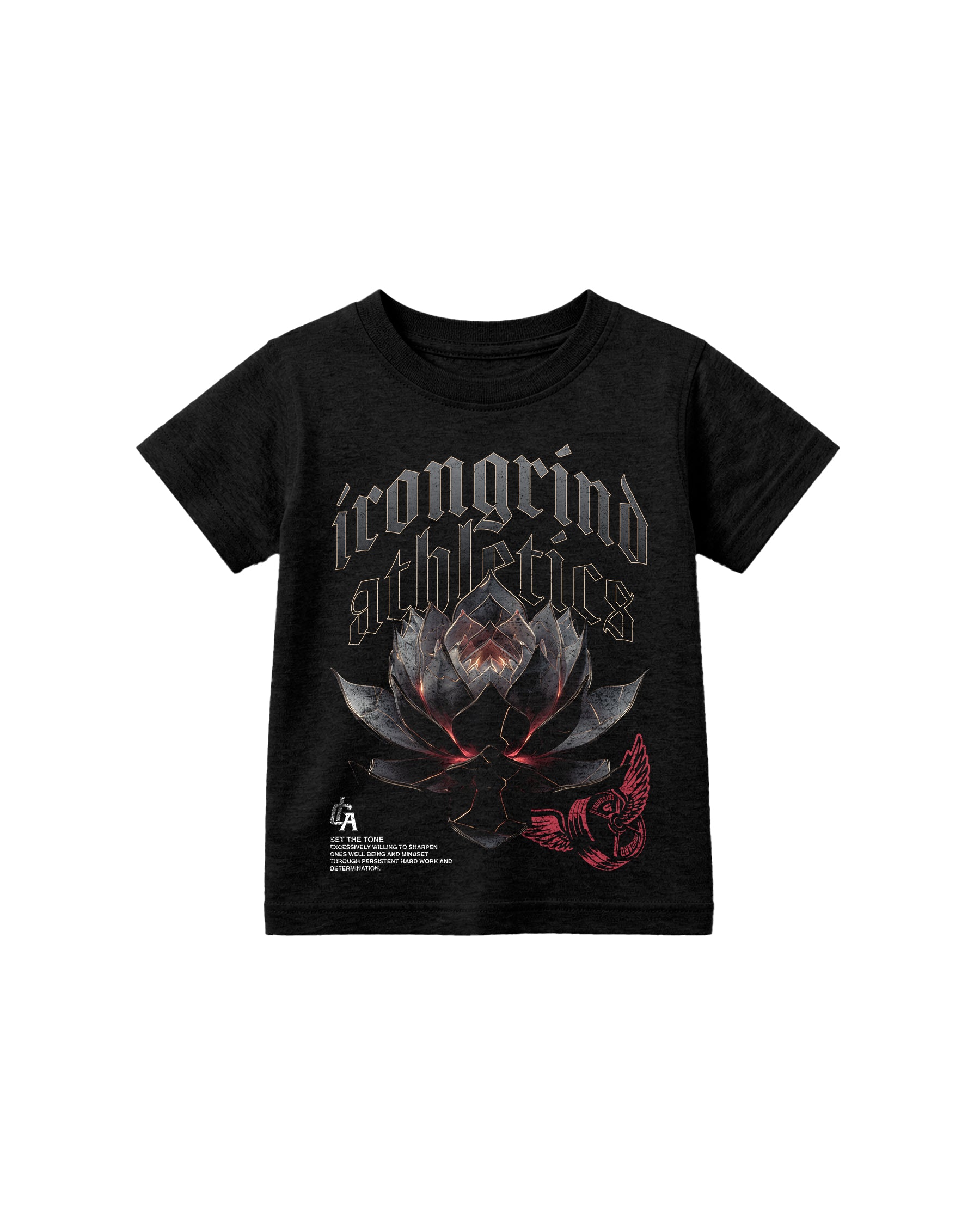 Florae 'Iron Lotus' Kids T-Shirt