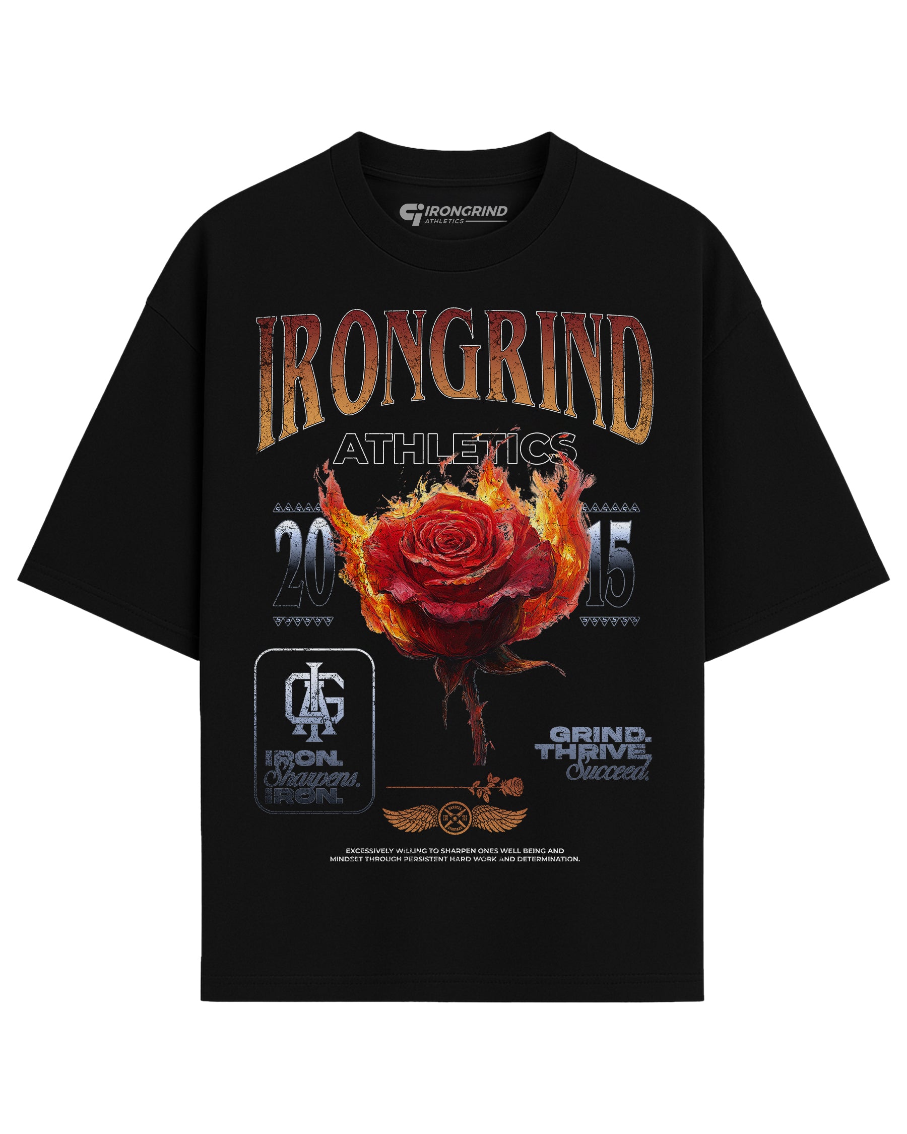 Florae 'Floral Blaze' Box T-Shirt