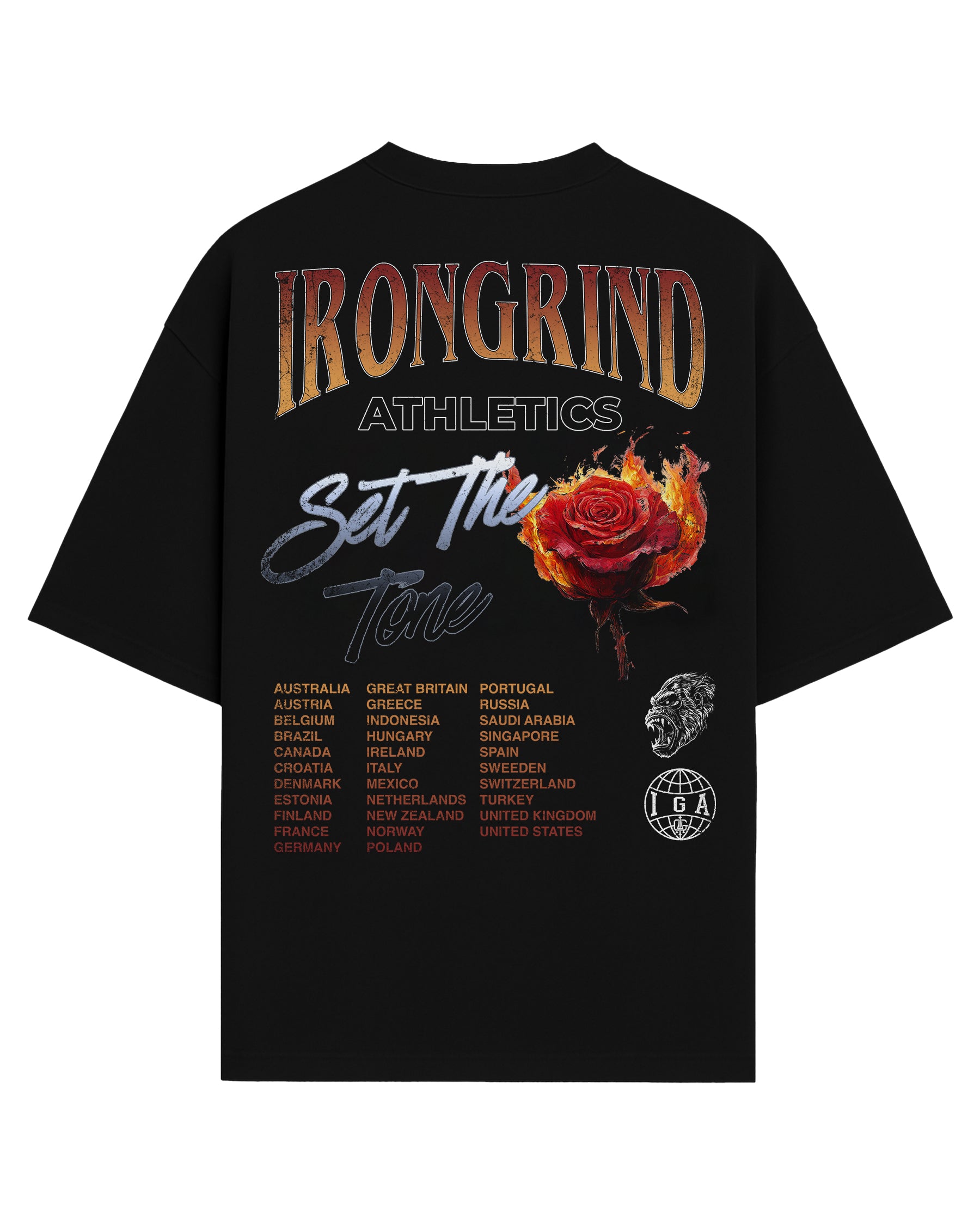 Florae 'Floral Blaze' Box T-Shirt