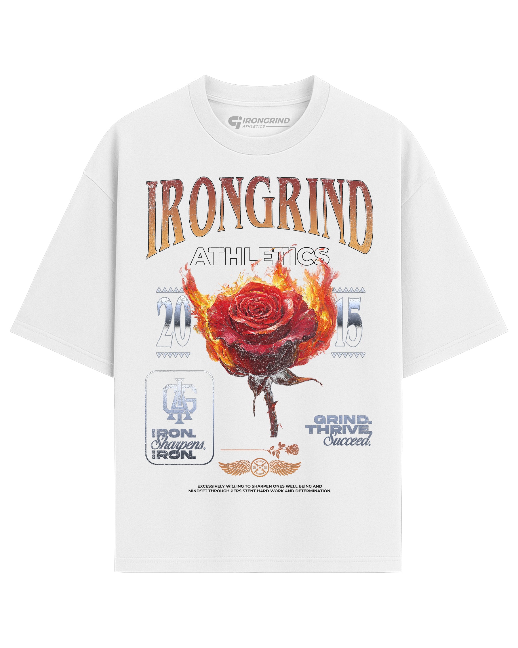 Florae 'Floral Blaze' Box T-Shirt