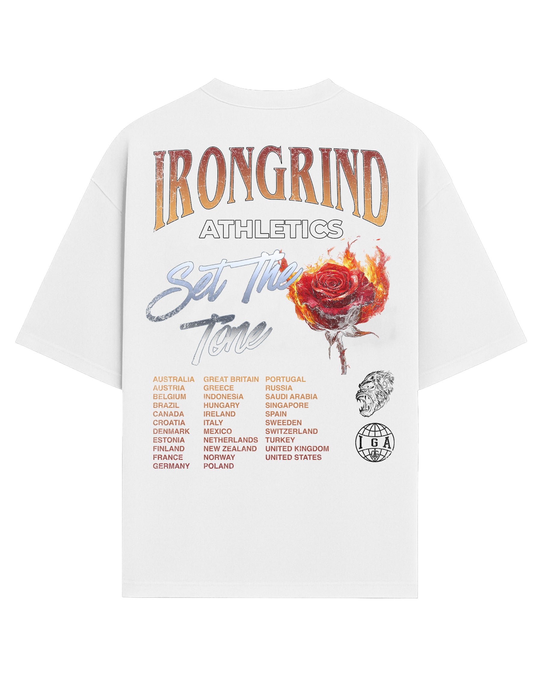 Florae 'Floral Blaze' Box T-Shirt