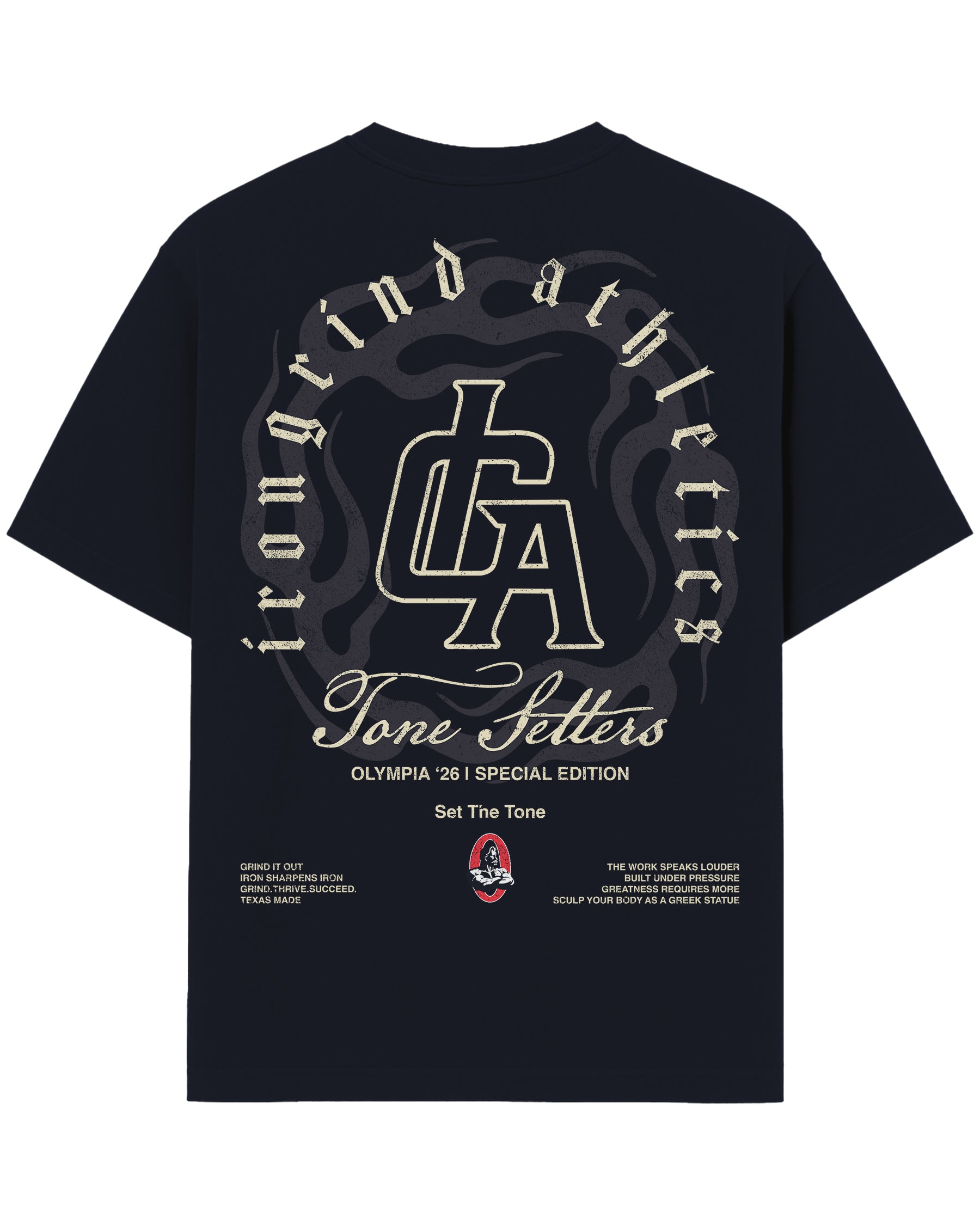 [Olympia Exclusive] 'Olympia: Forge the Tone' Heavyweight T-Shirt