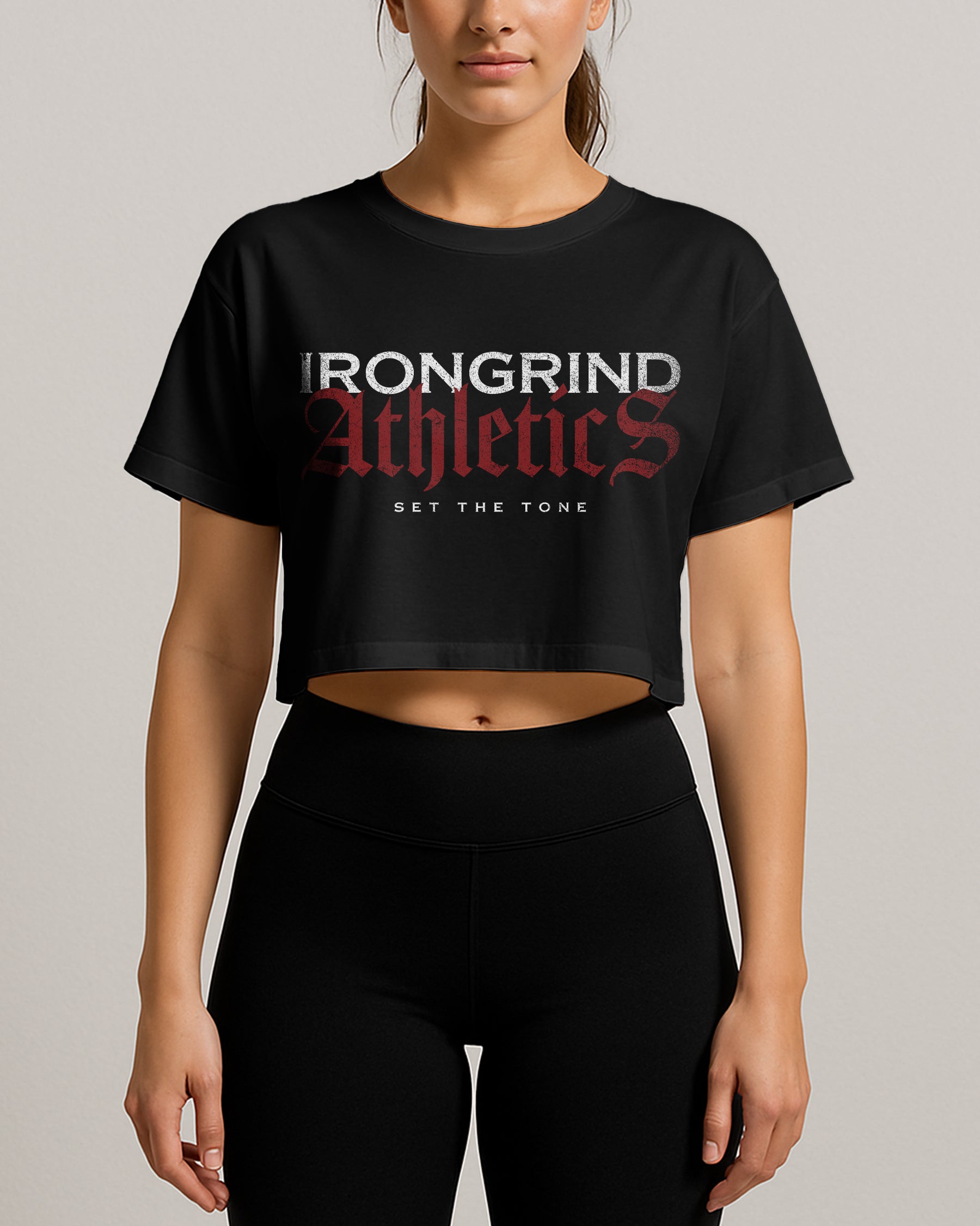 'Forge Resolve' Crop Top