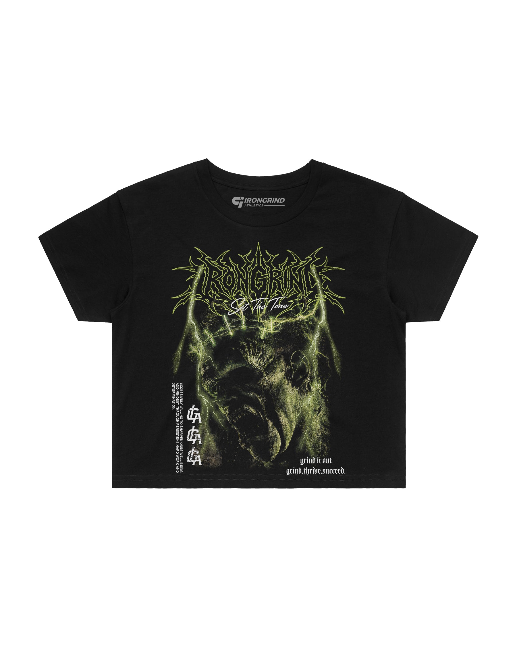 [Limited Edition] 'Halloween: Frankenstein Monster' Wo's Crop Top