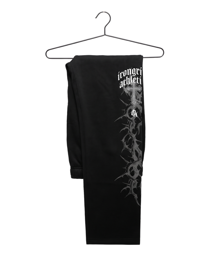'Cross' Relax Cuffless Track Pants