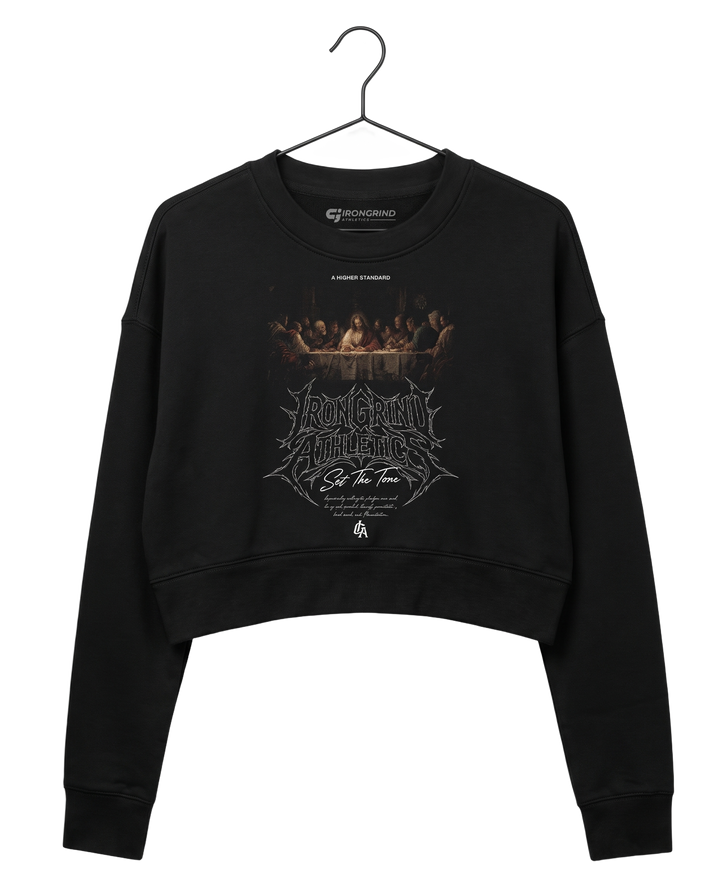 'A Higher Standard' Women's Crop Crew