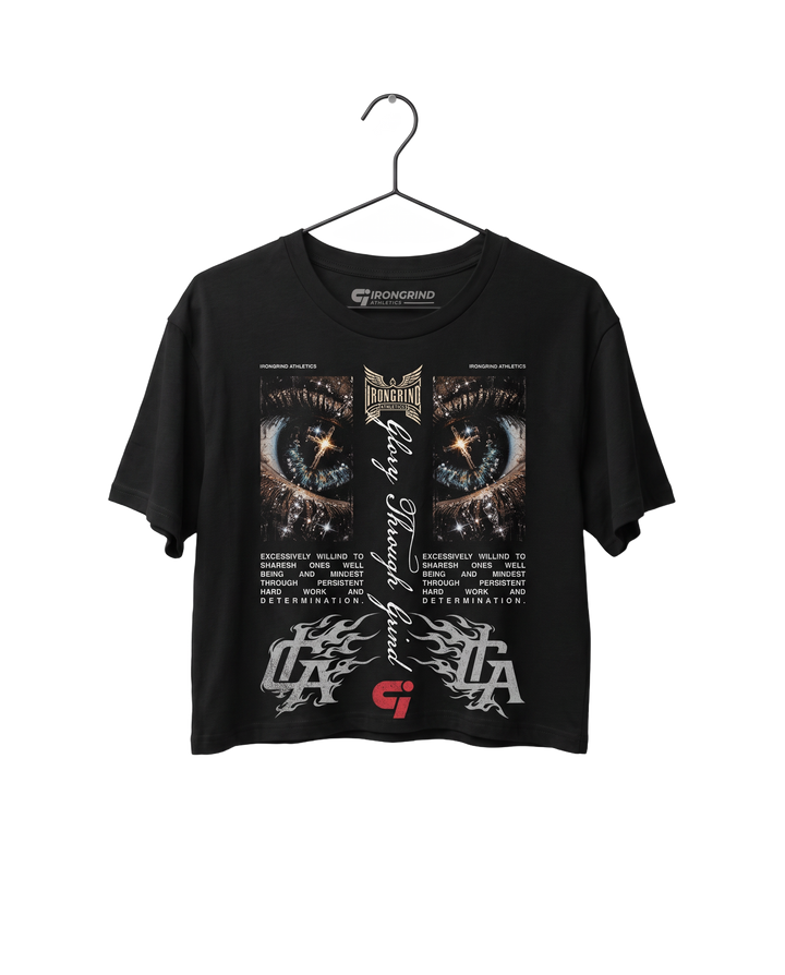 'A Vision of Faith' Women's Crop Tee