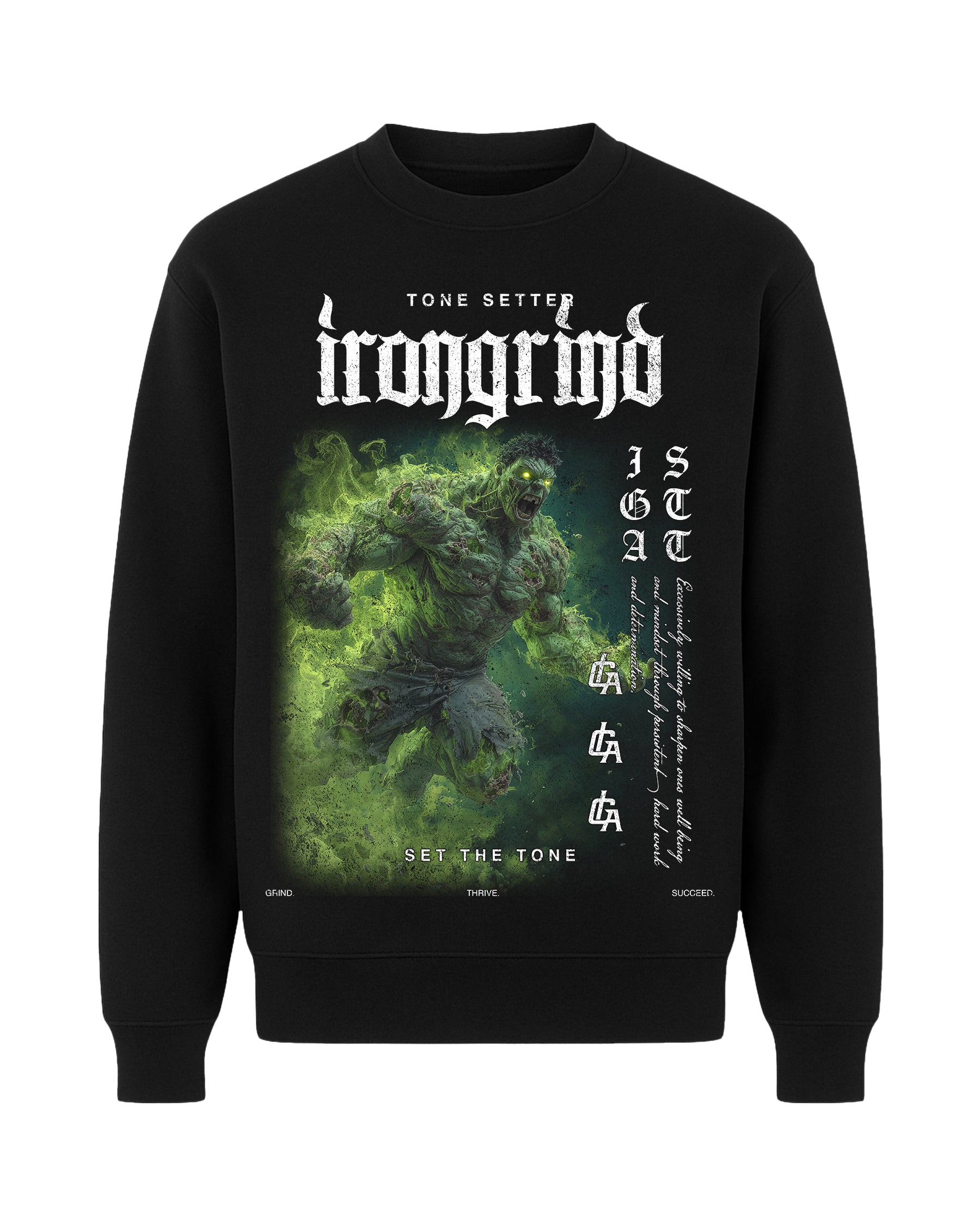 [Limited Edition] 'MRVL Zombies: Hulk Zombie' Premium Crew Neck