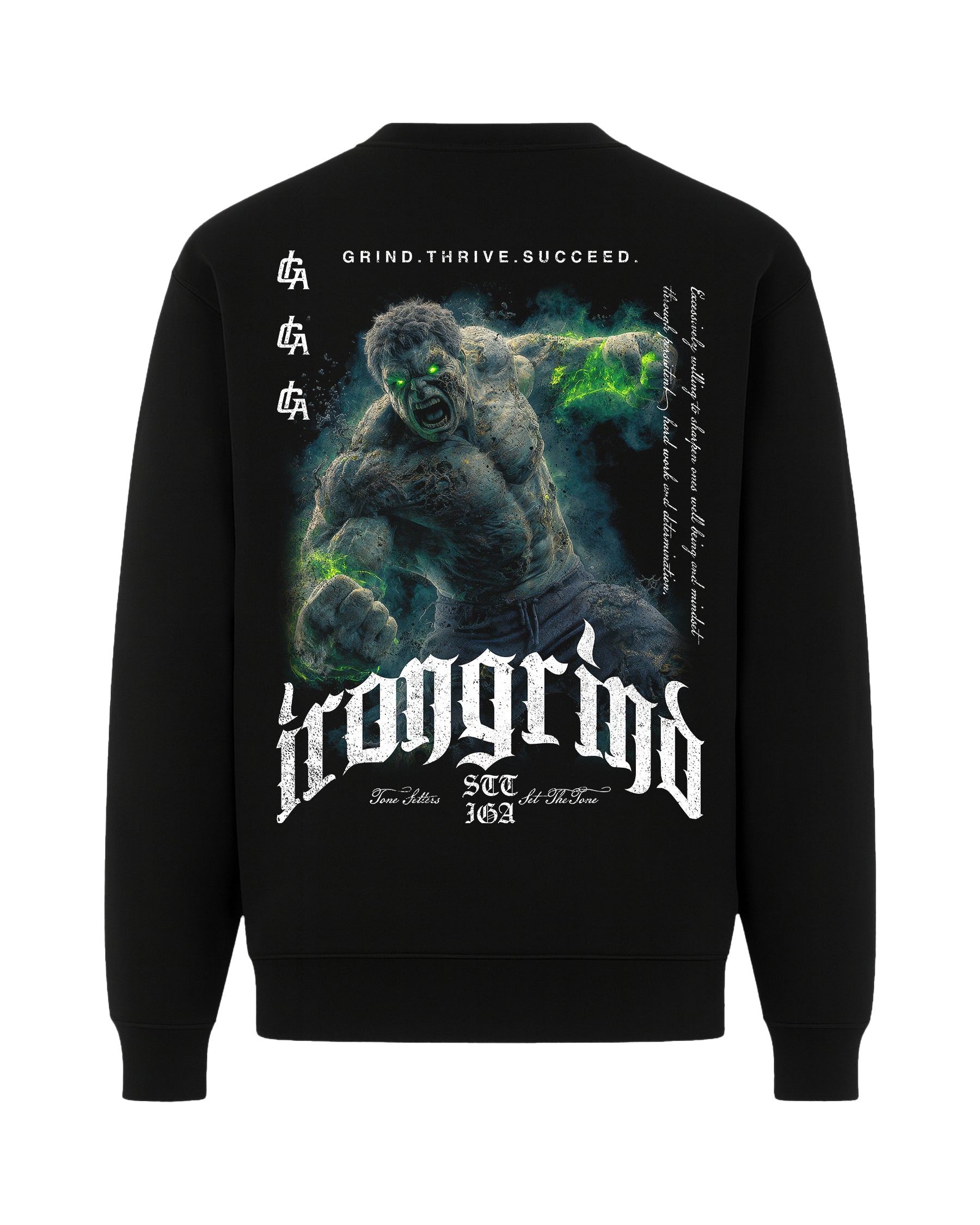 [Limited Edition] 'MRVL Zombies: Hulk Zombie' Premium Crew Neck