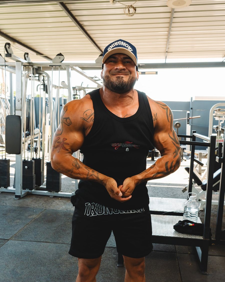 A member training at IronGrind