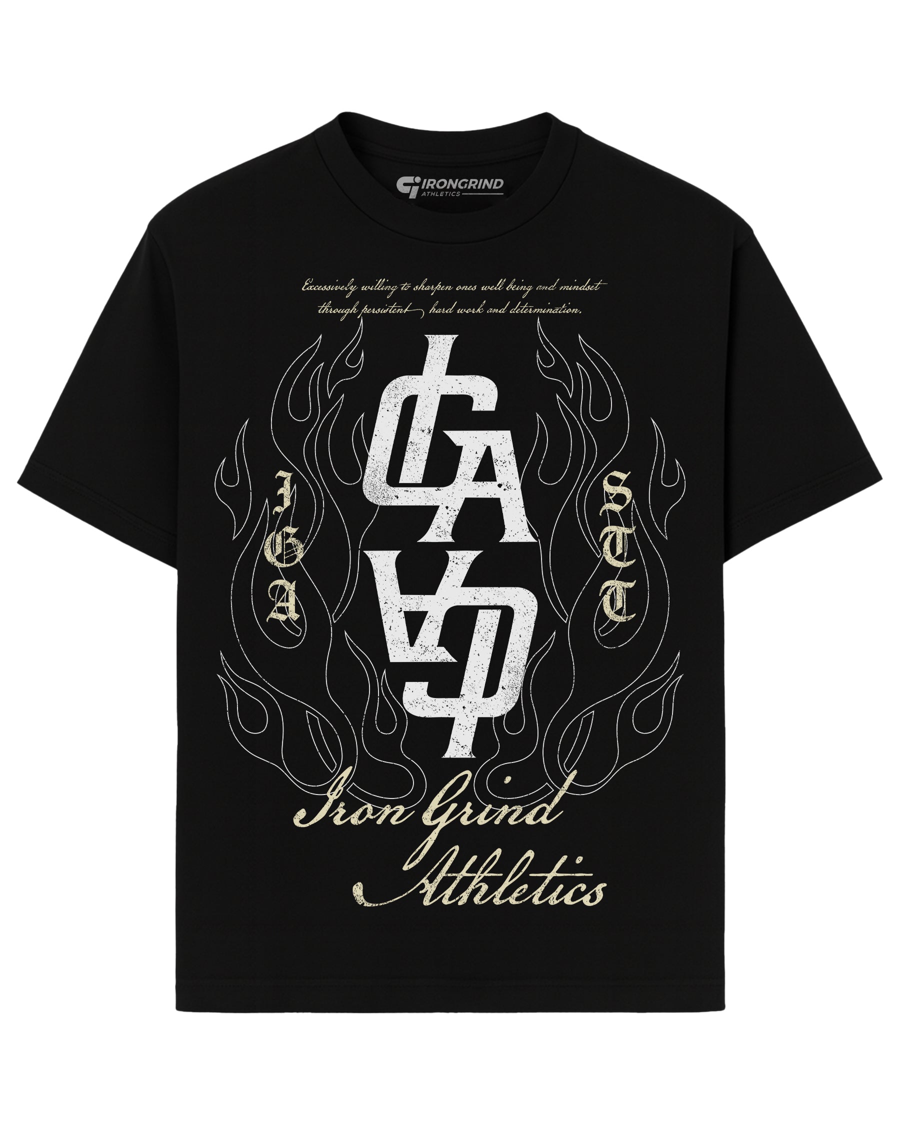 'IronFlames' Heavyweight T-Shirt