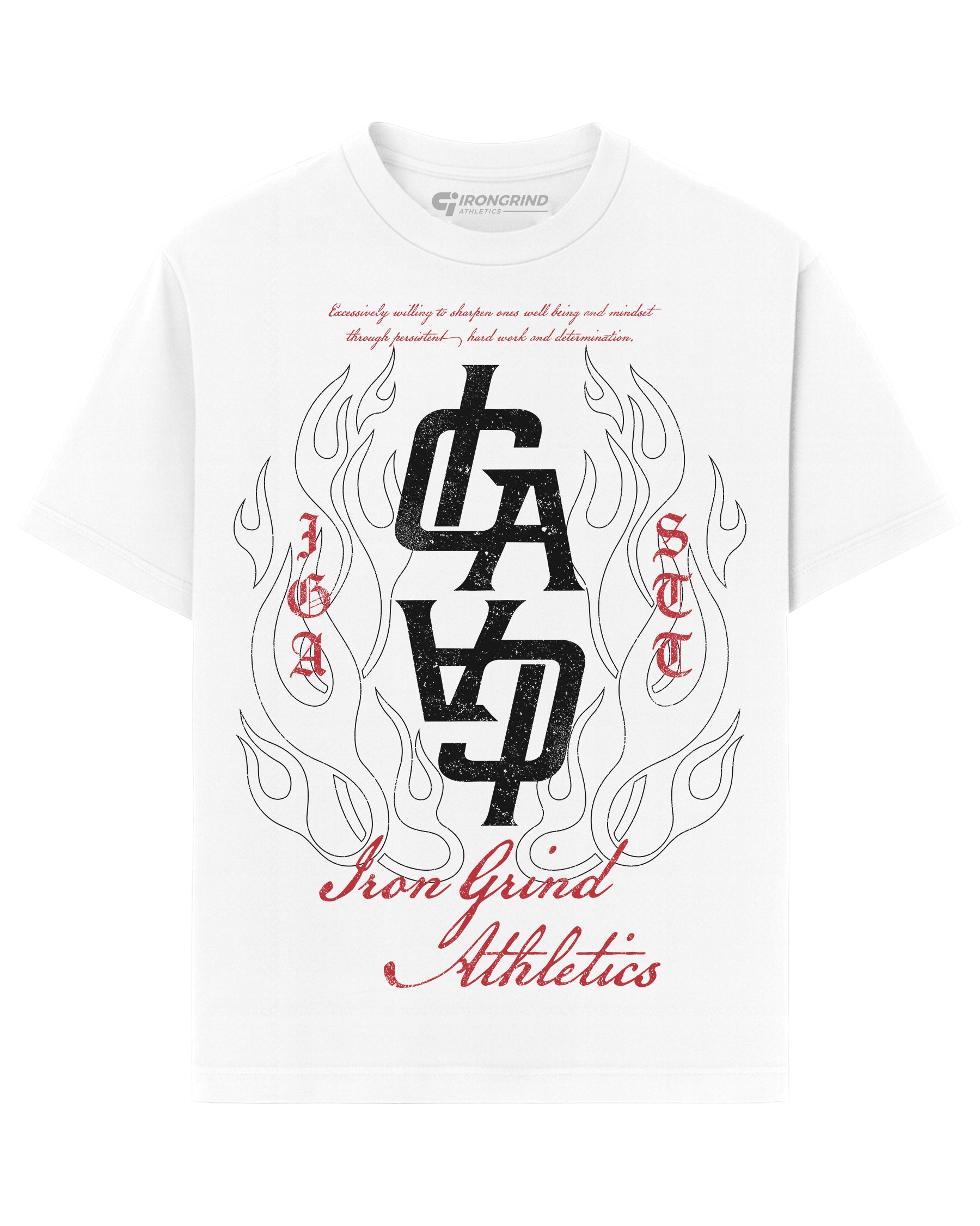 'IronFlames' Heavyweight T-Shirt