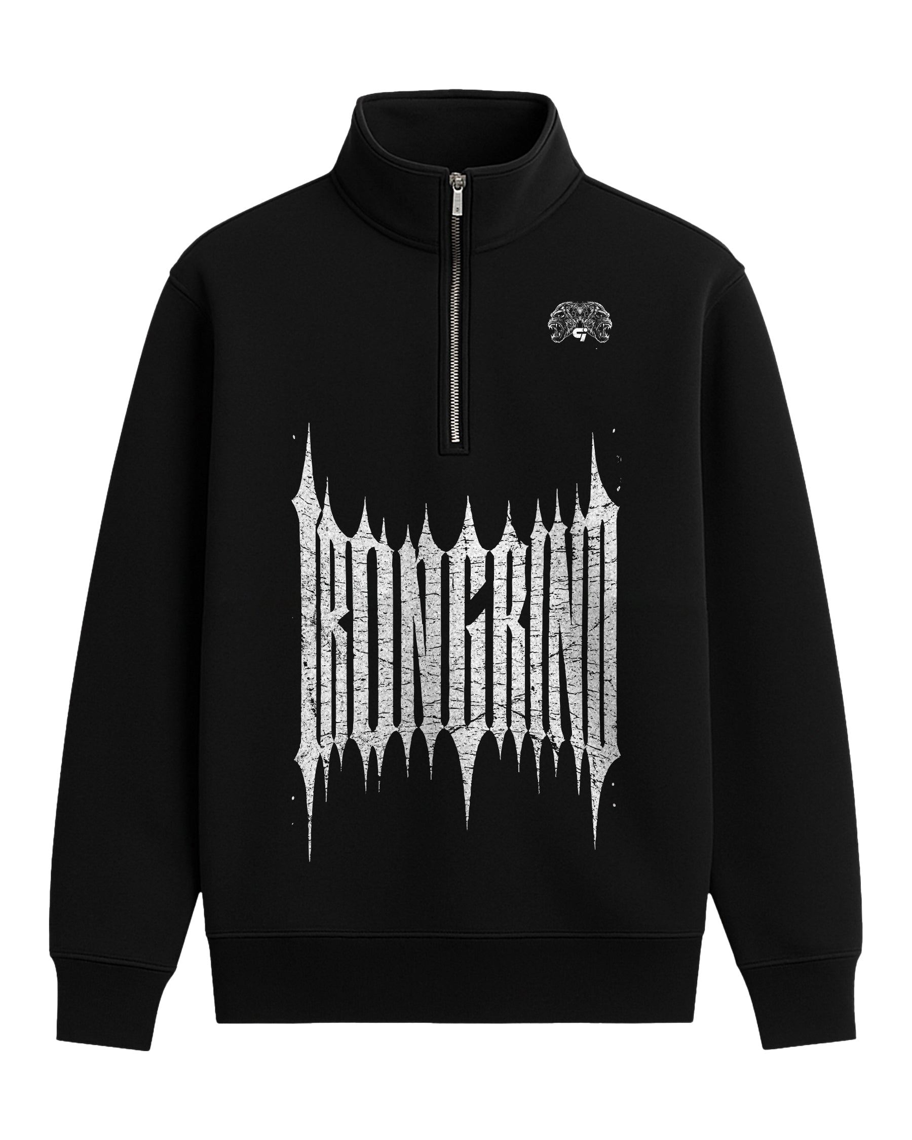 'IronGothic' Quarter-Zip Fleece