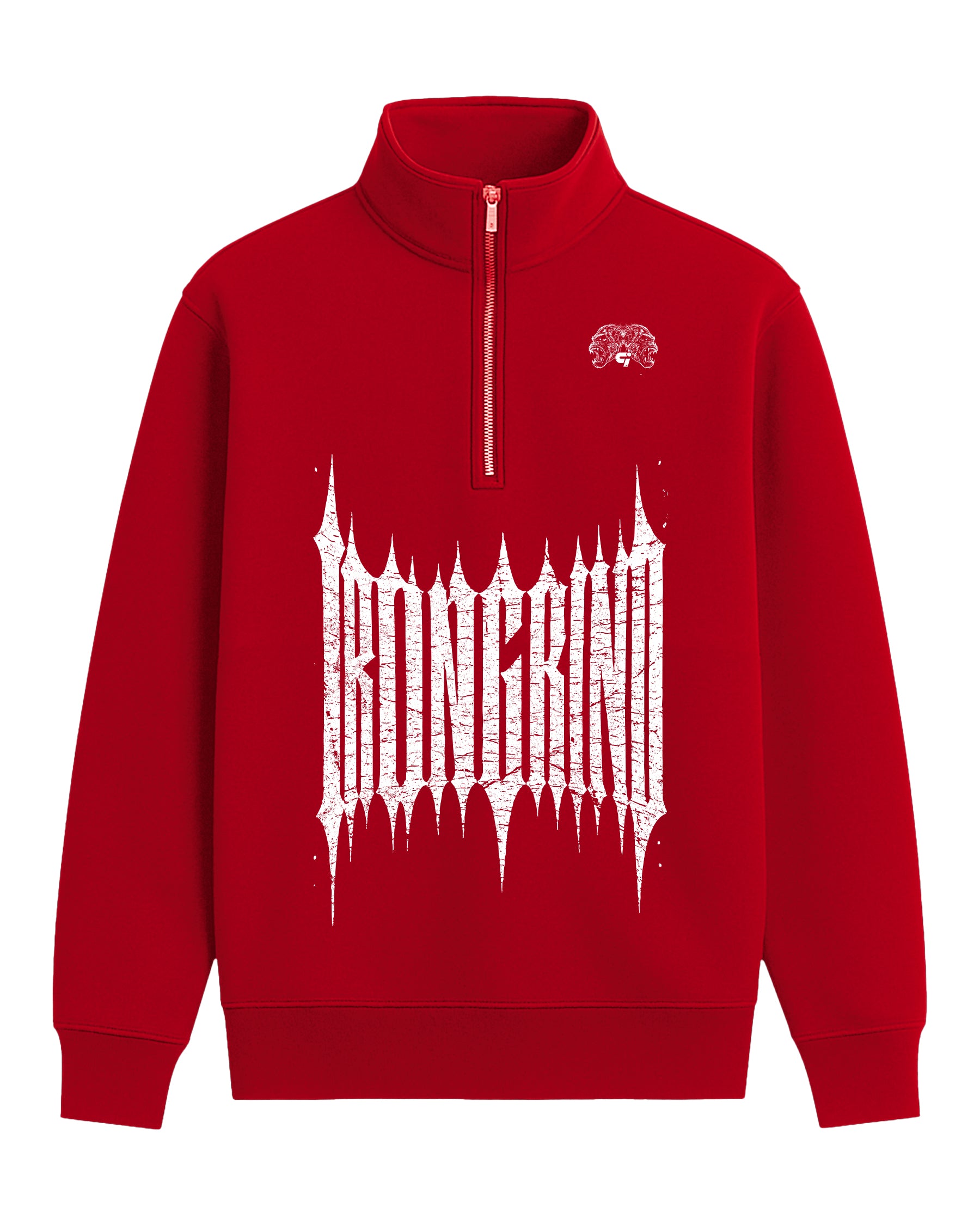 'IronGothic' Quarter-Zip Fleece