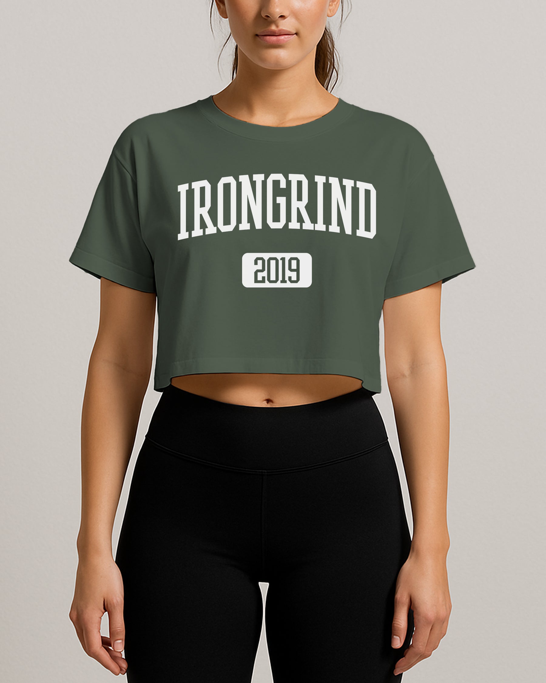 'Ironplate' Crop Top