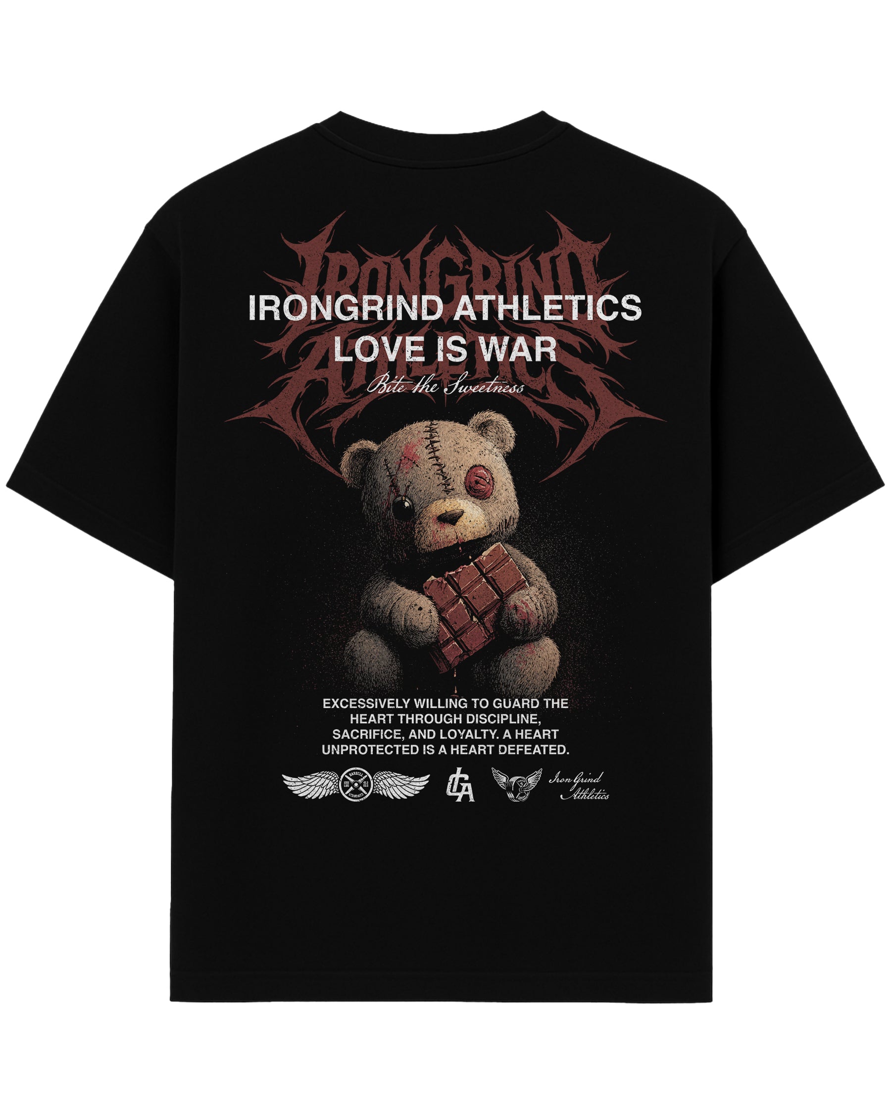 'Love Is War: Bite The Sweetness' Heavyweight T-Shirt