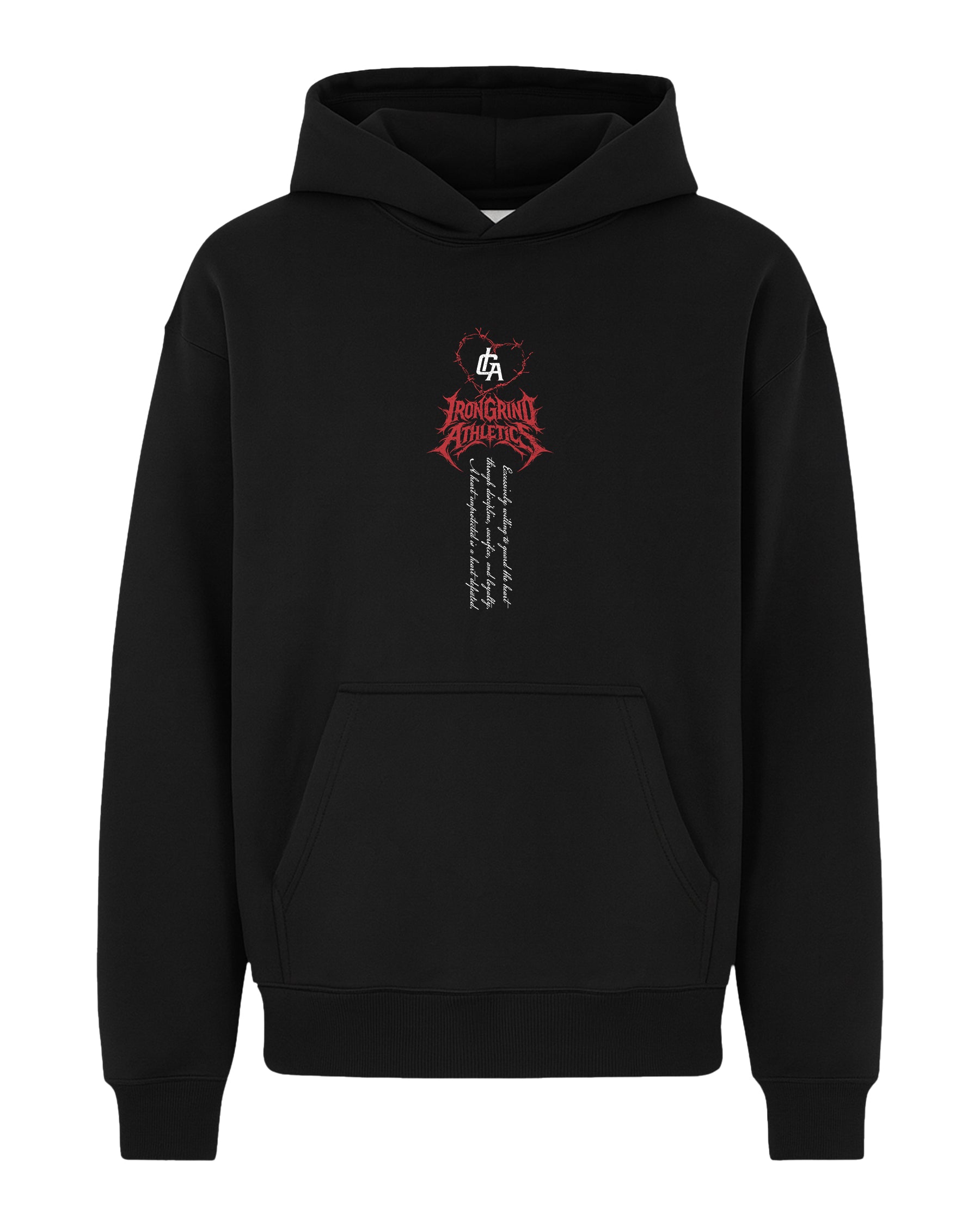 'Love Is War: Twin On Fire' Box Hoodie