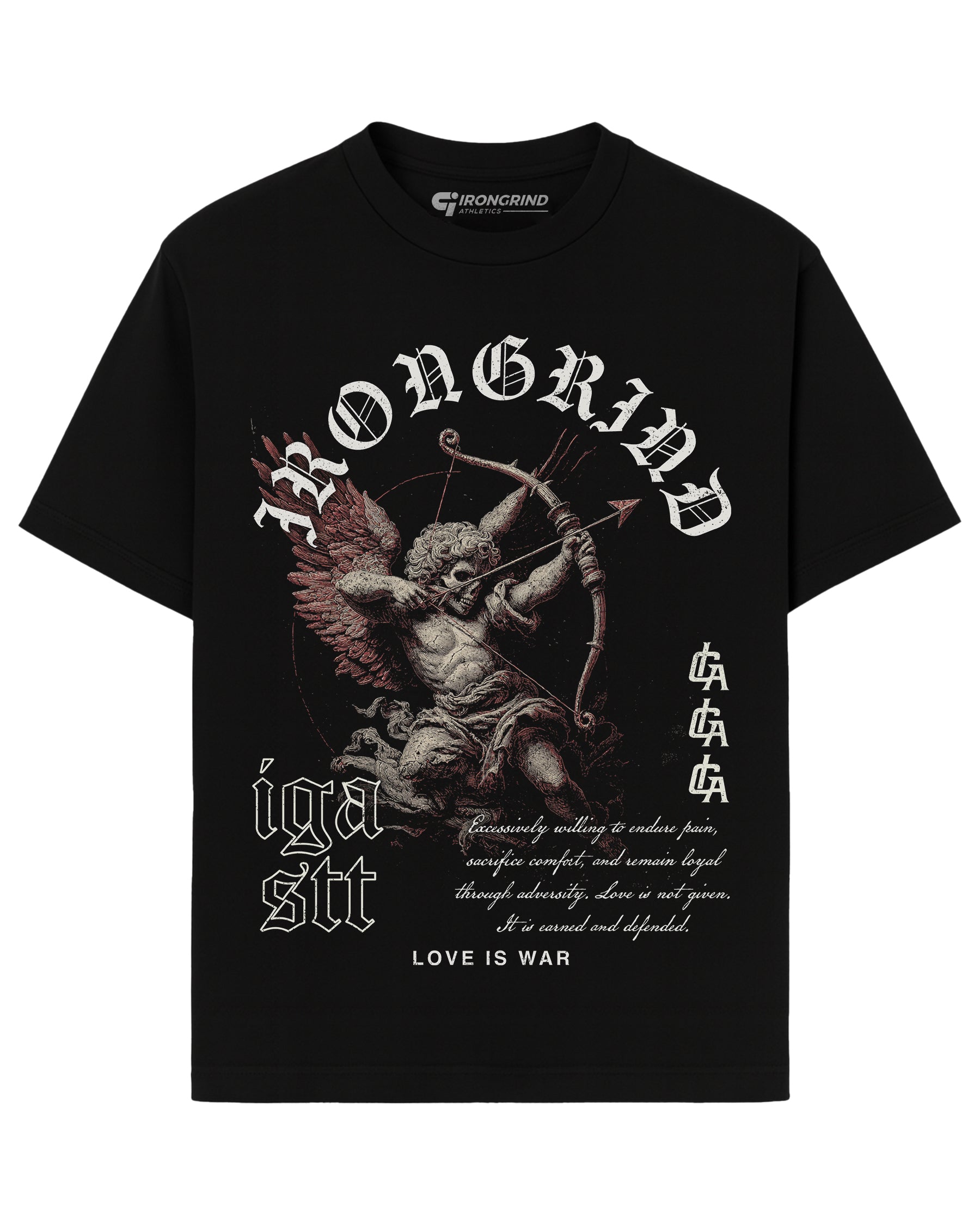 'Love Is War: Killshot Cupid' Heavyweight T-Shirt