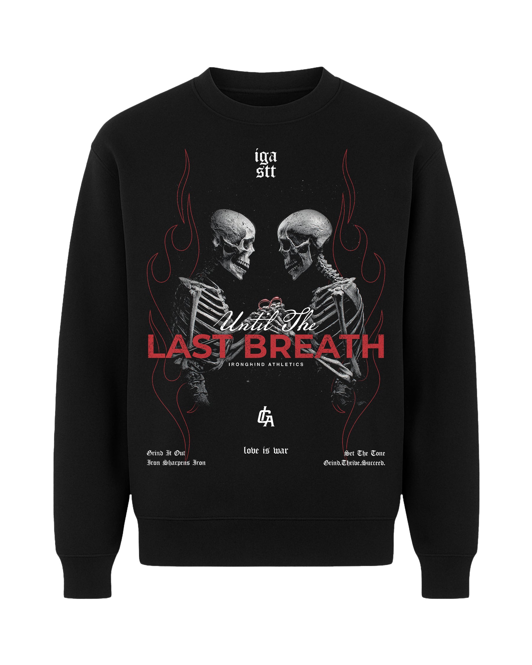 'Love Is War: Last Breath' Premium Crew Neck
