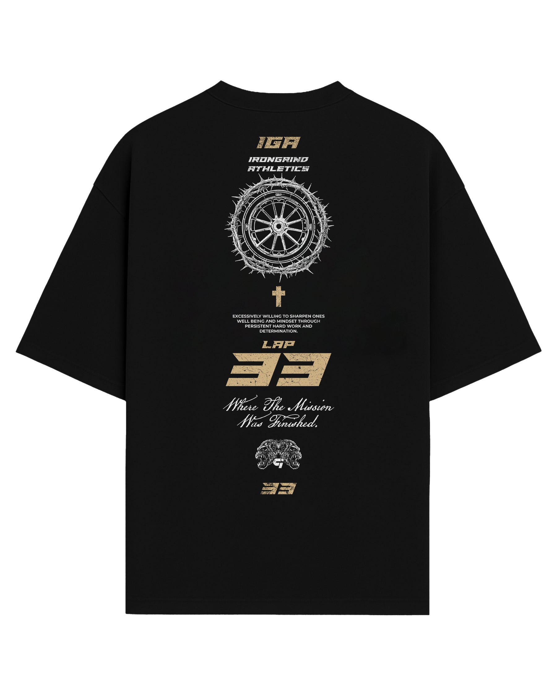 Red Line 'Lap 33' Box T-Shirt