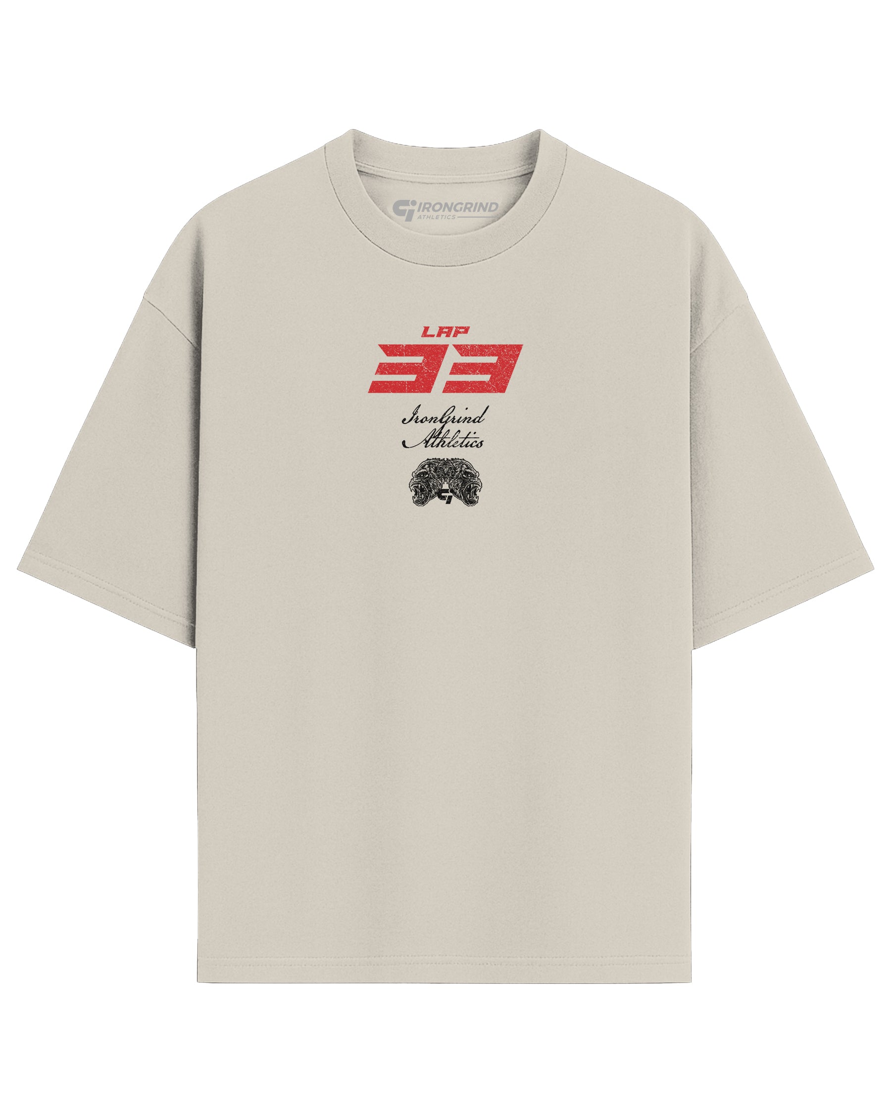 Red Line 'Lap 33' Box T-Shirt