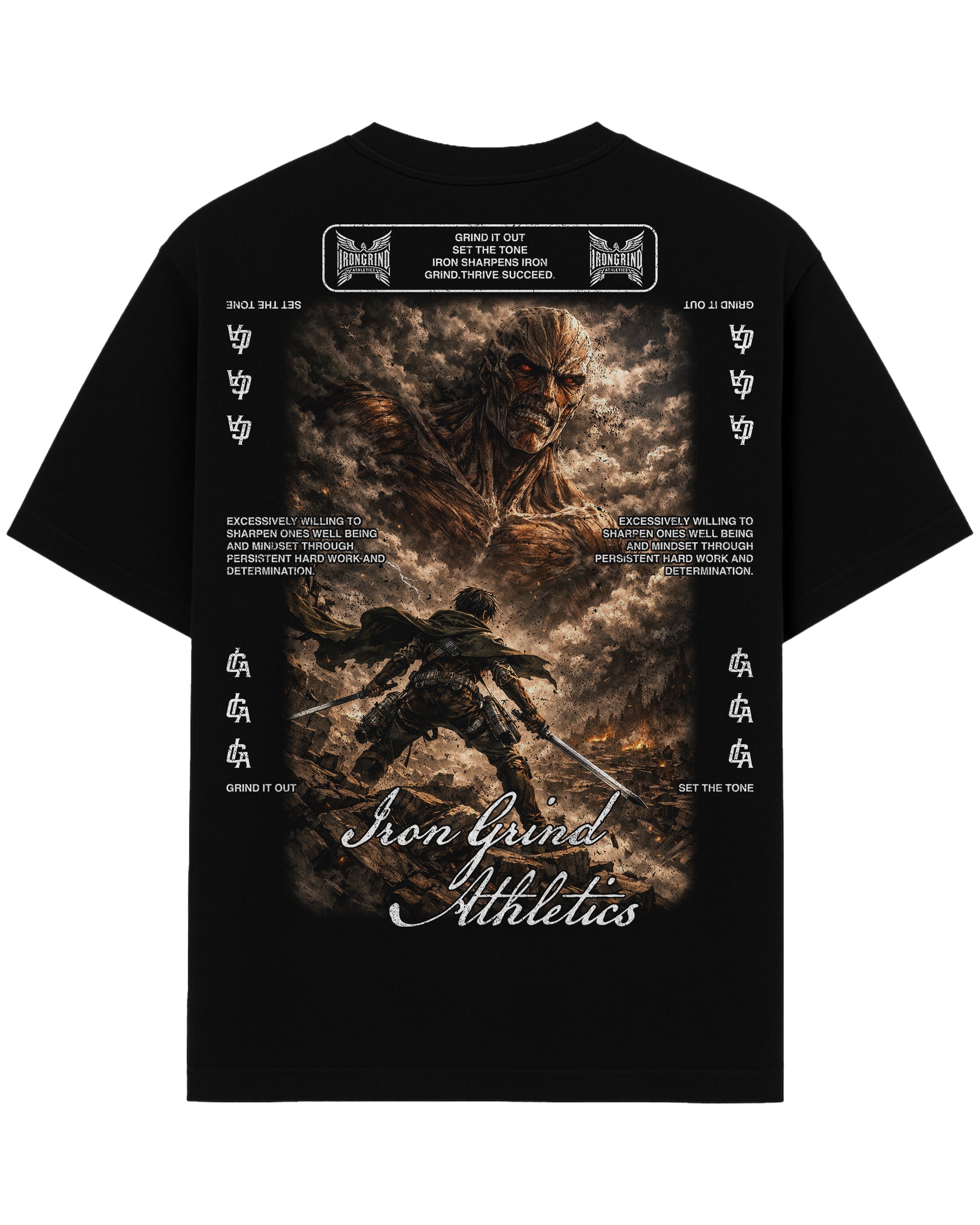 [Limtied Edition] 'AOT: Levi V2' Heavyweight T-Shirt