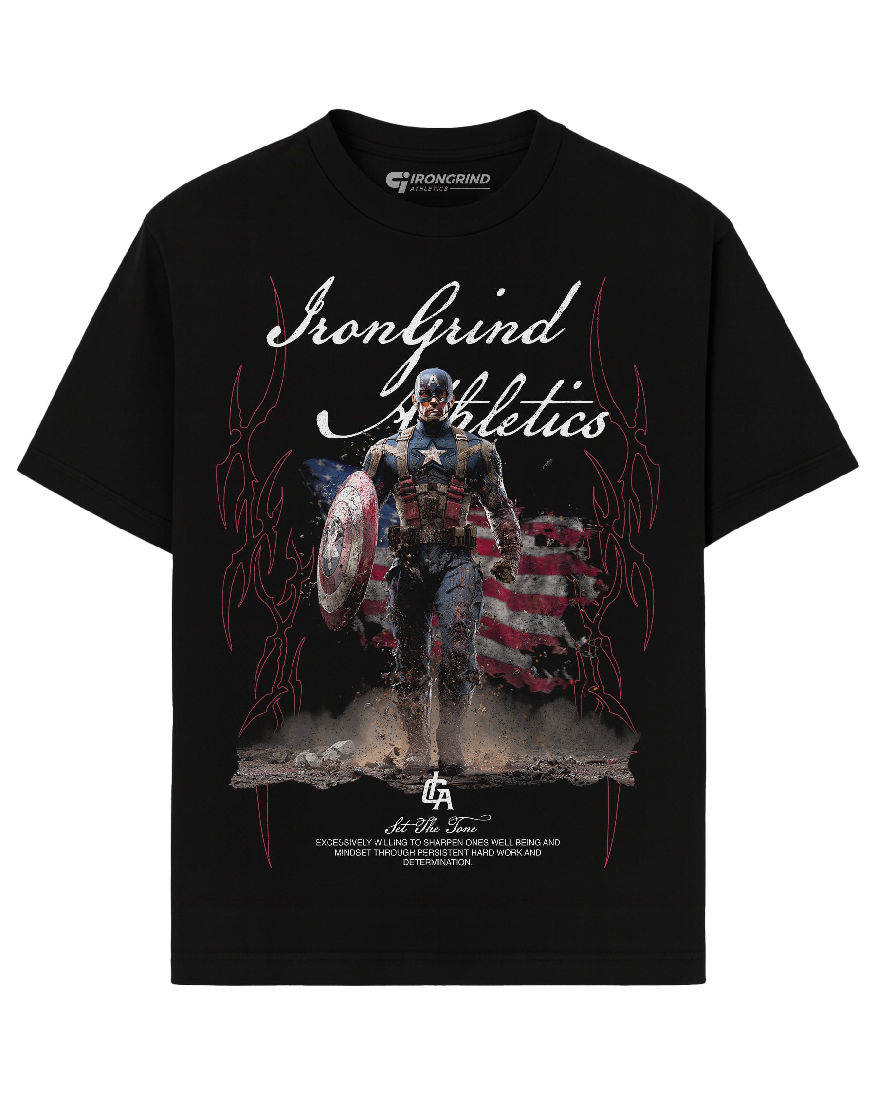 [Limited Edition] 'Marvel: Captain America' Heavyweight T-Shirt