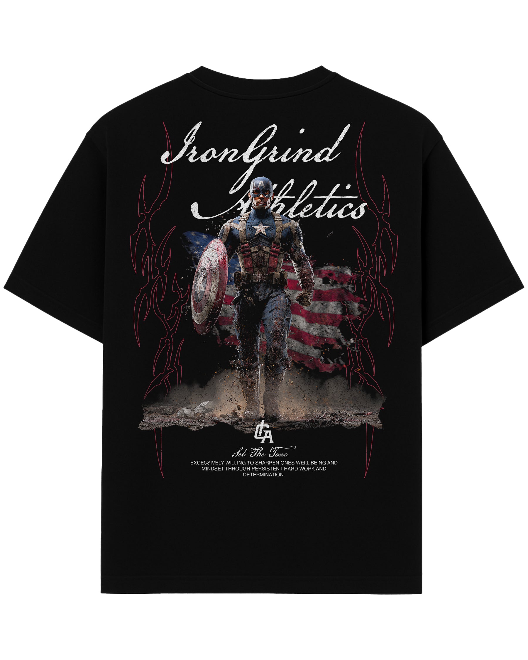 [Limited Edition] 'Marvel: Captain America' Heavyweight T-Shirt