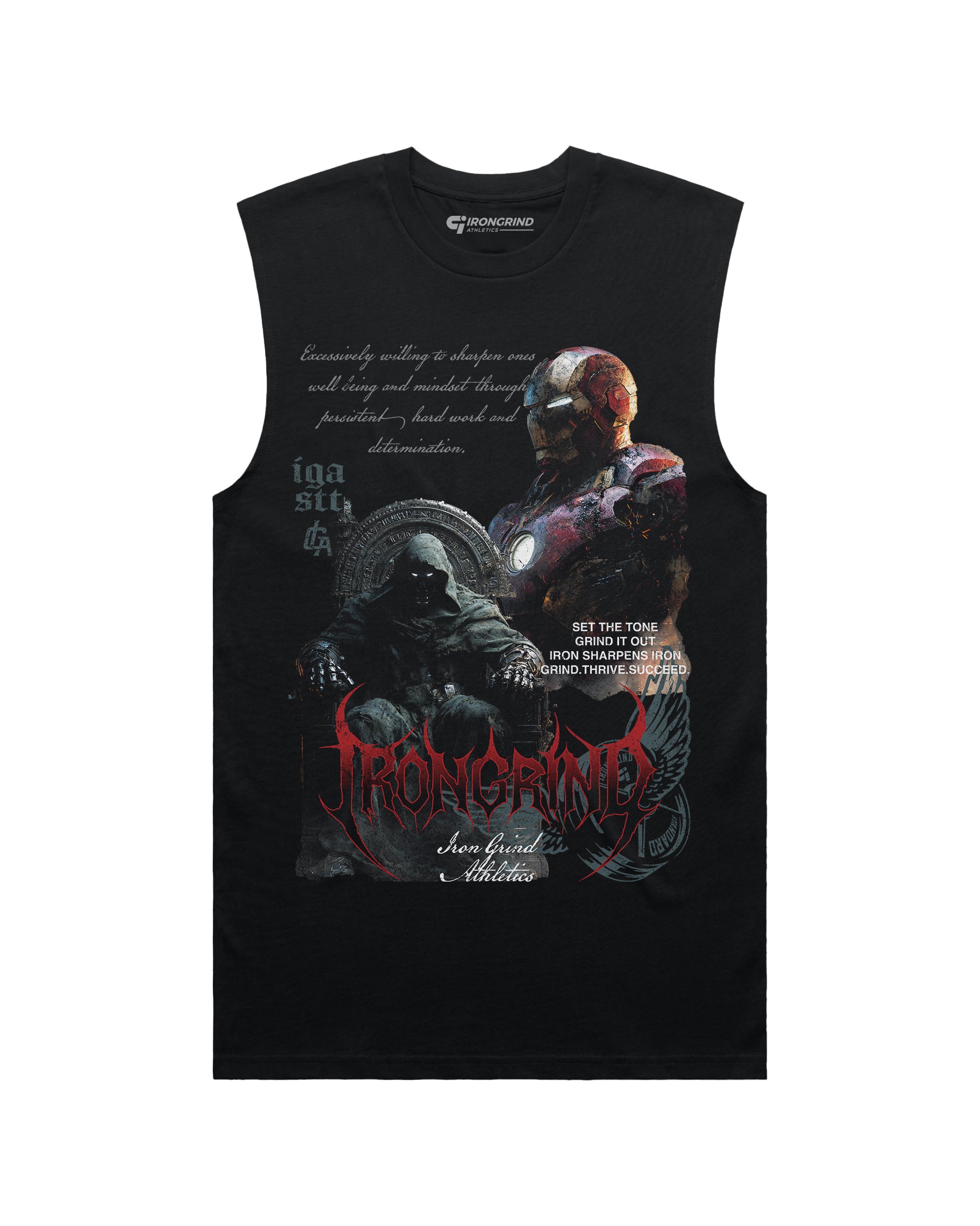 [Limited Edition] 'Marvel: Dr Doom & IronMan' Classic Tank