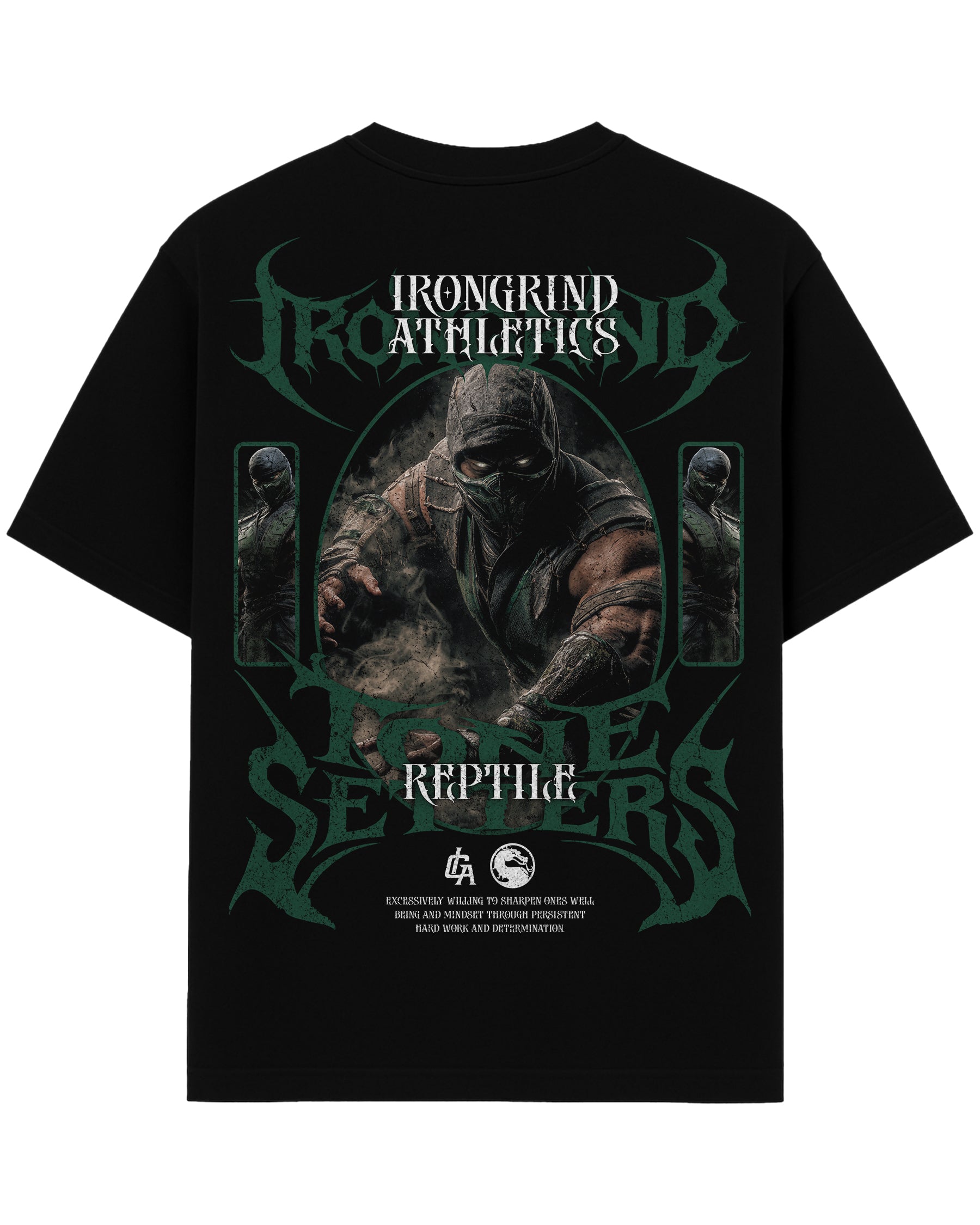 [Limited Edition] 'Mortal Kombat: Reptile' Back T-Shirt