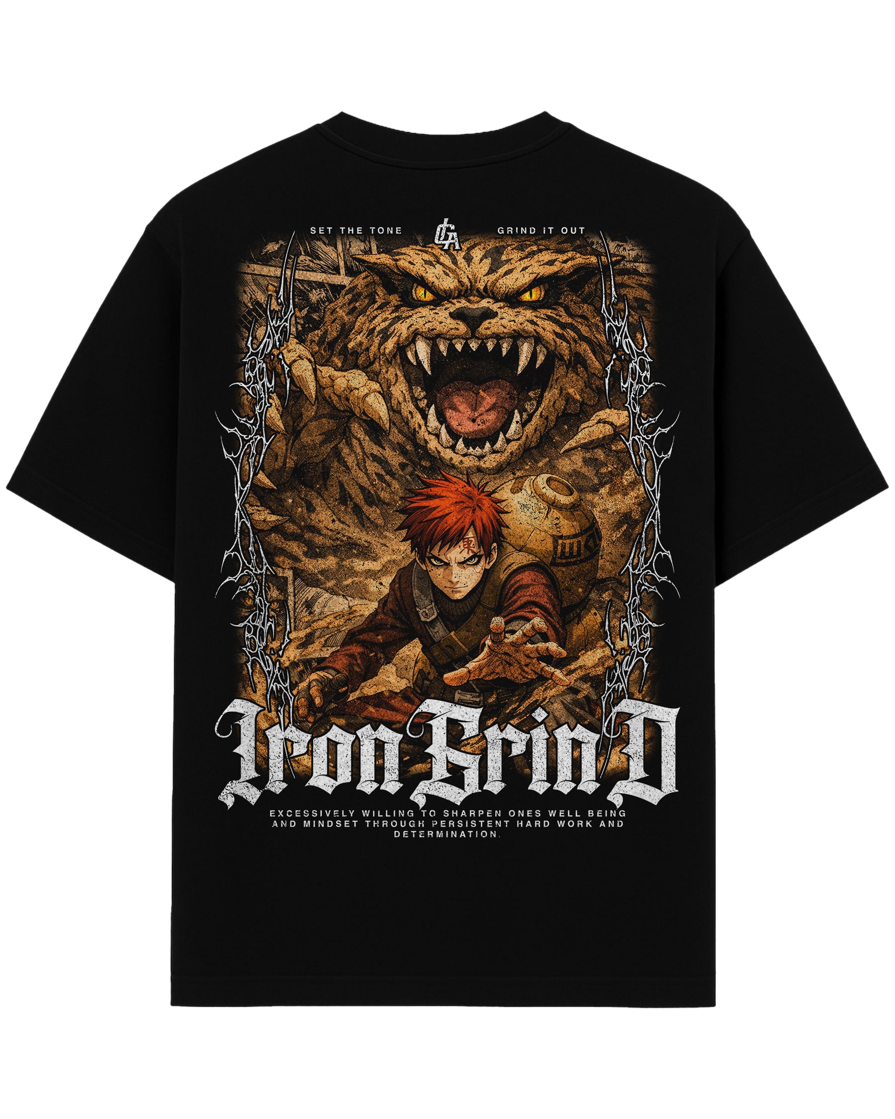 [Limited Edition] 'Naruto: Gaara' Heavyweight T-Shirt