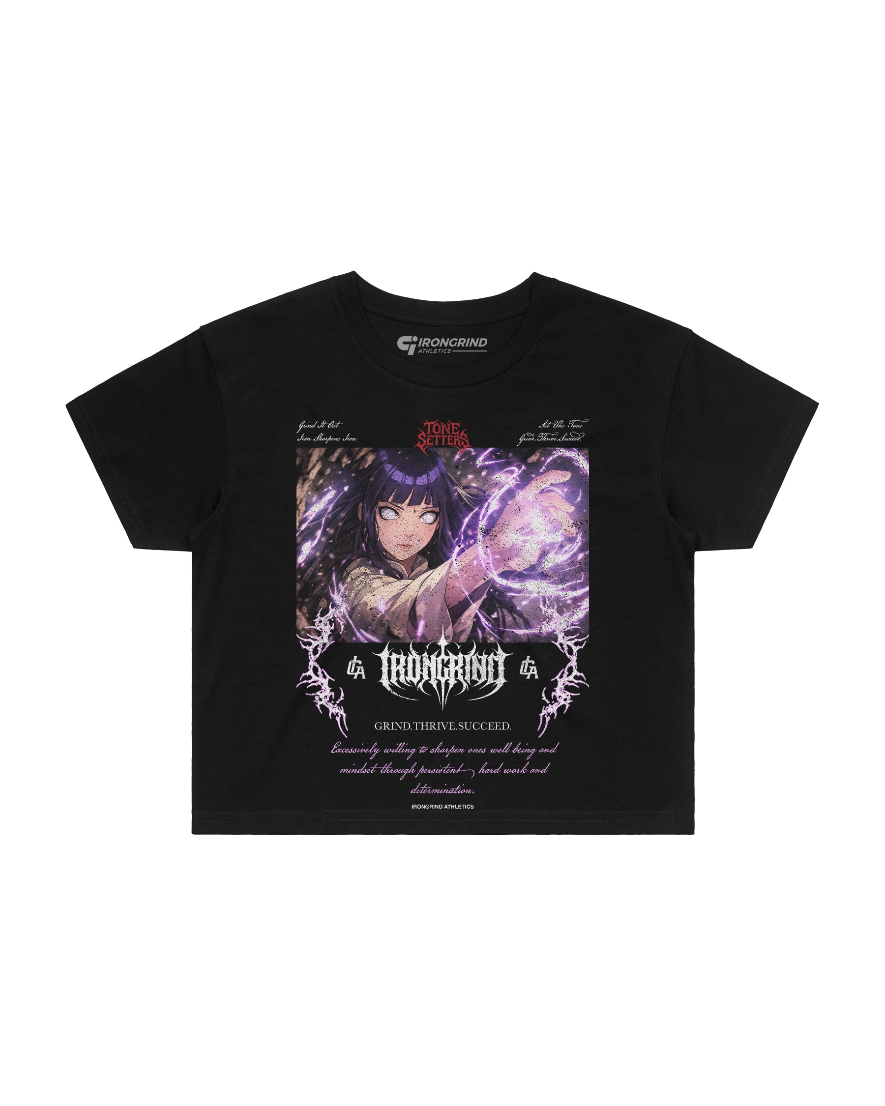 [Limited Edition] 'Naruto: Hinata' Wo's Crop Top