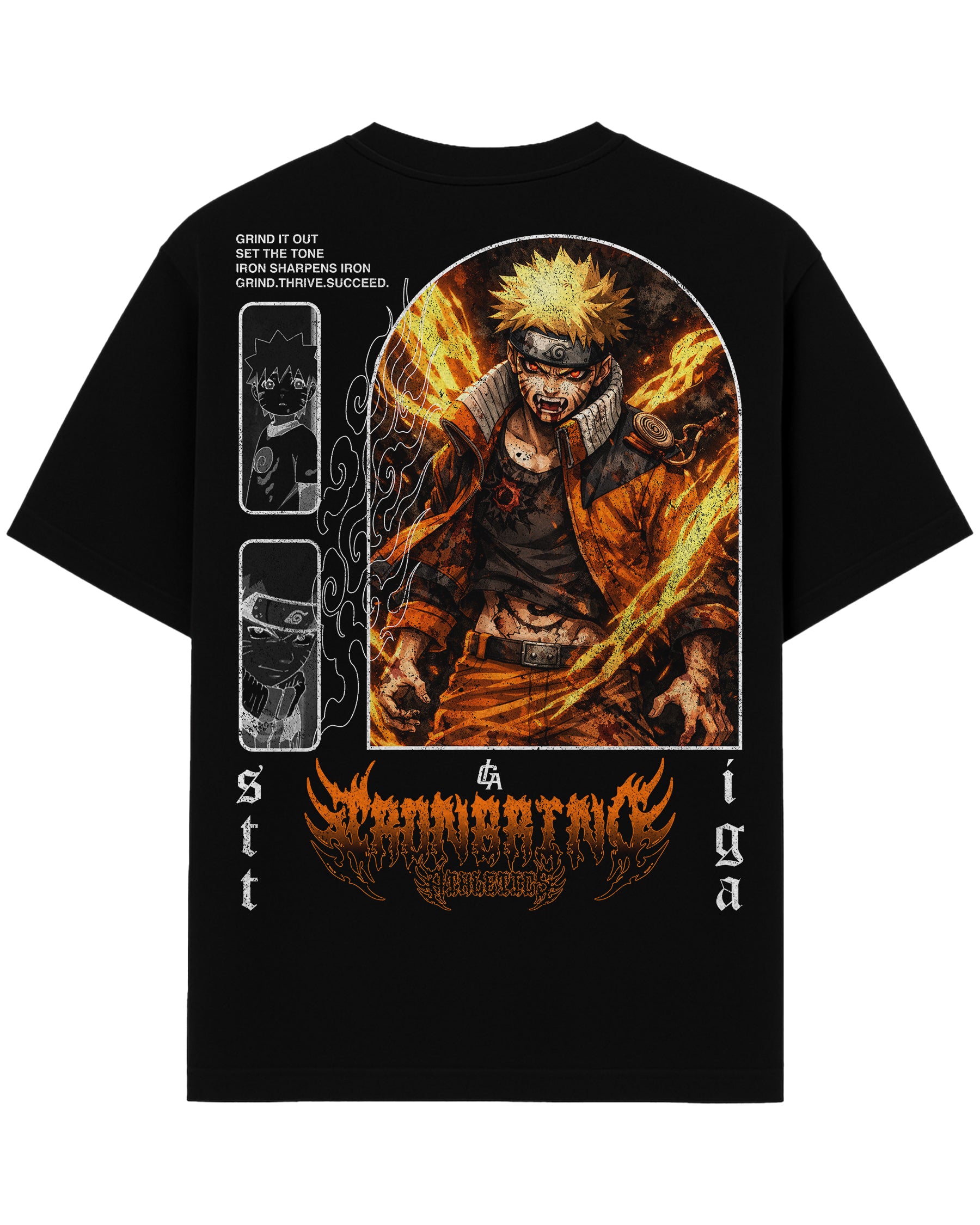 [Limited Edition] 'Naruto: Kurama Cloak' Heavyweight T-Shirt