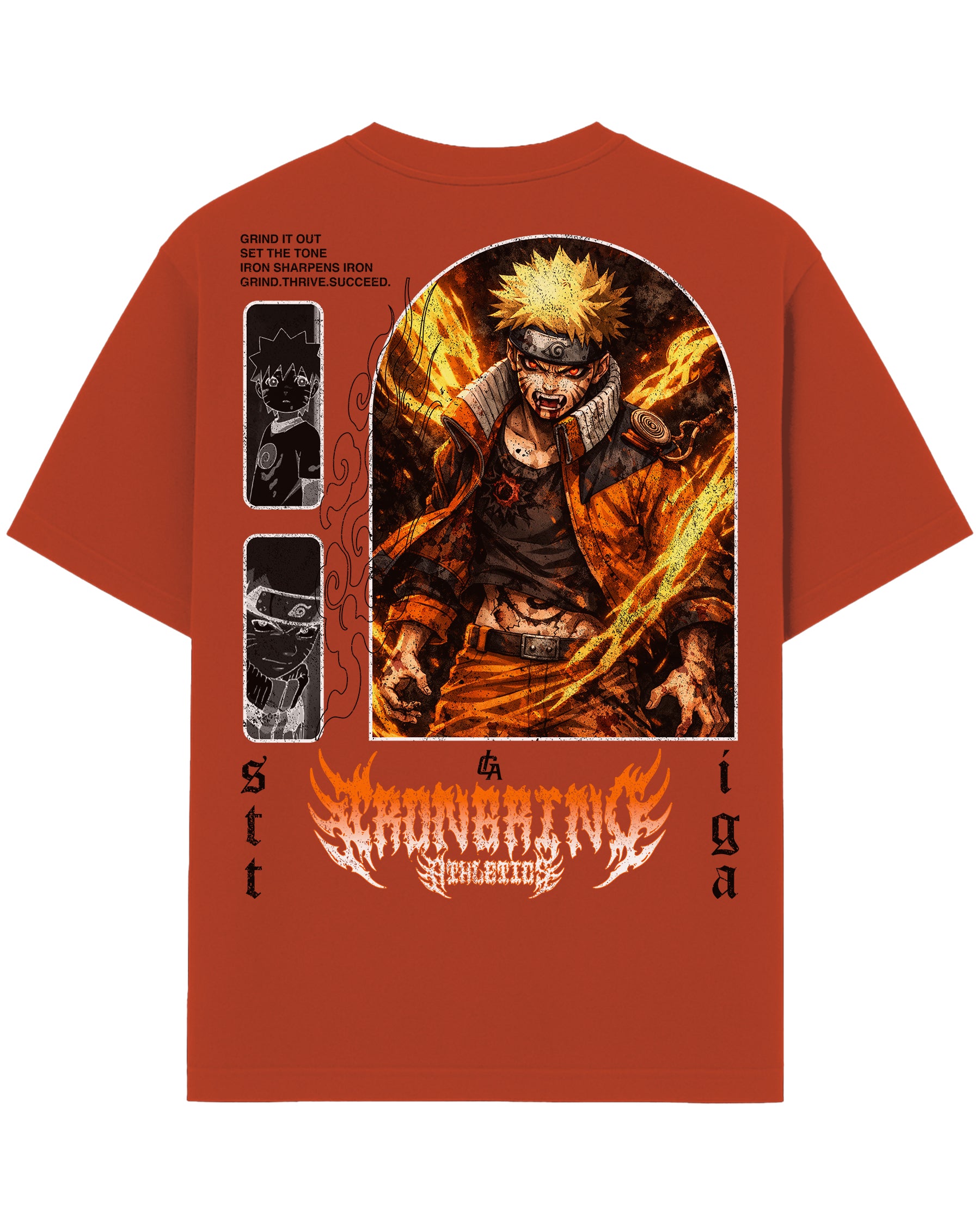 [Limited Edition] 'Naruto: Kurama Cloak' Heavyweight T-Shirt
