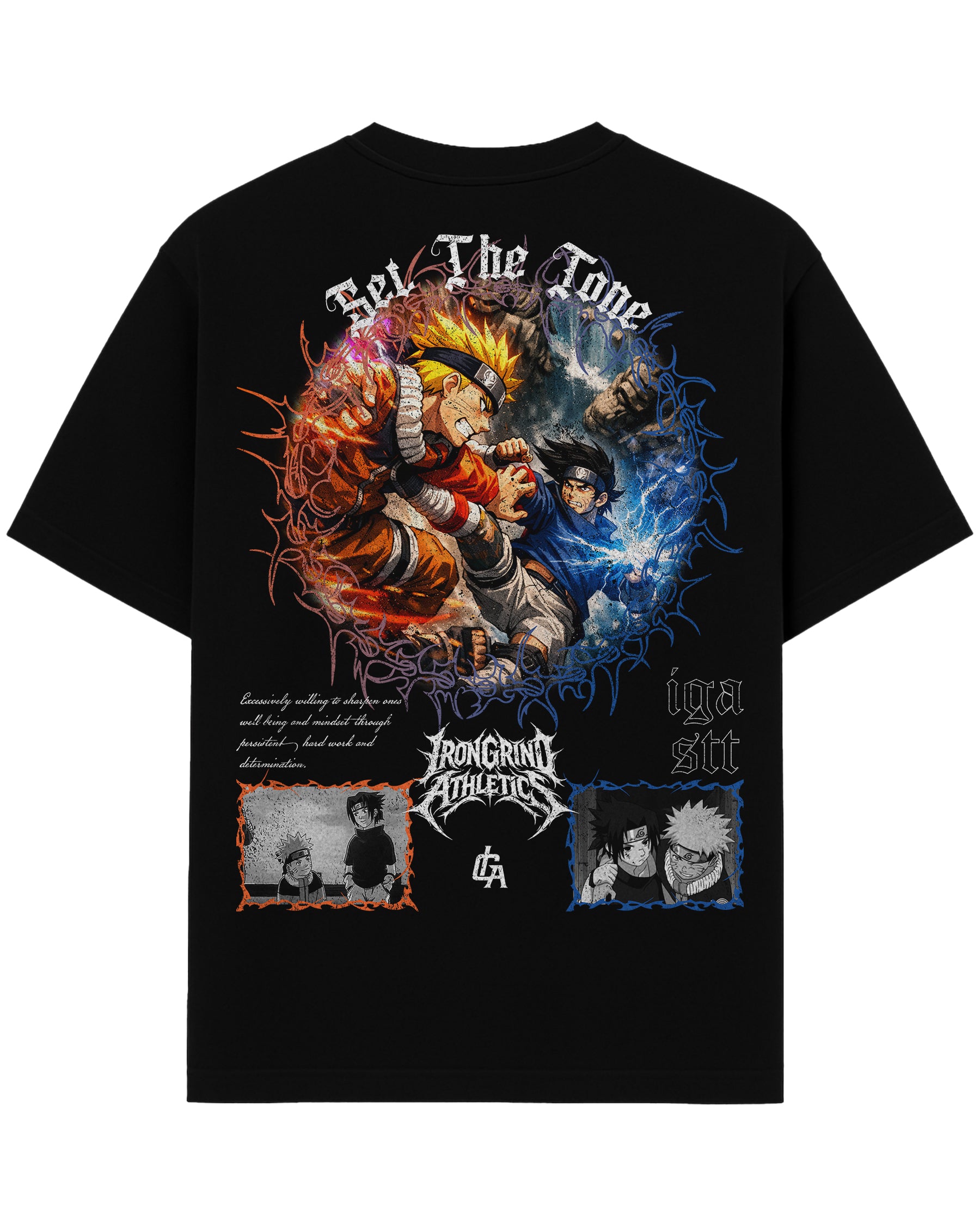 [Limited Edition] 'Naruto: Naruto vs Sasuke' Heavyweight T-Shirt