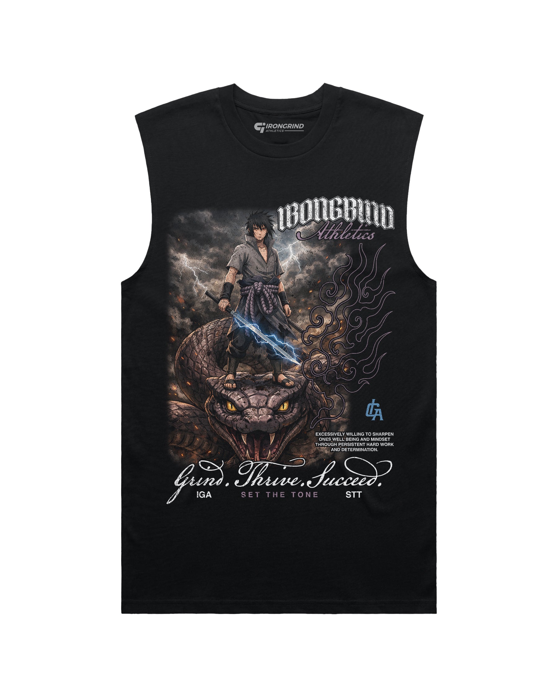 [Limited Edition] 'Naruto: Sasuke Uchiha' Classic Tank