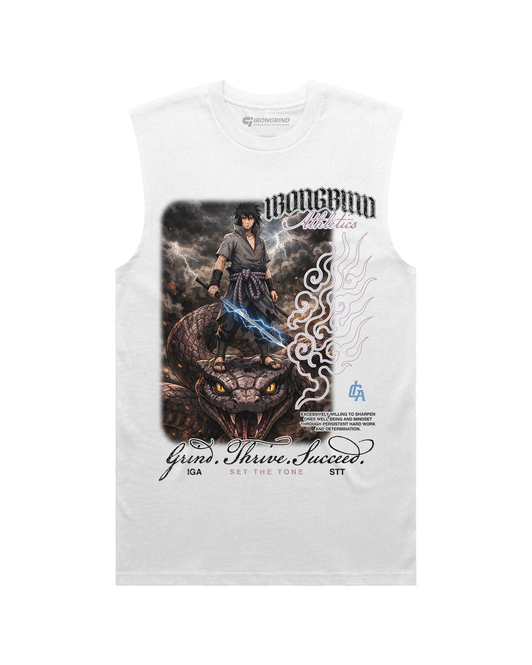[Limited Edition] 'Naruto: Sasuke Uchiha' Classic Tank