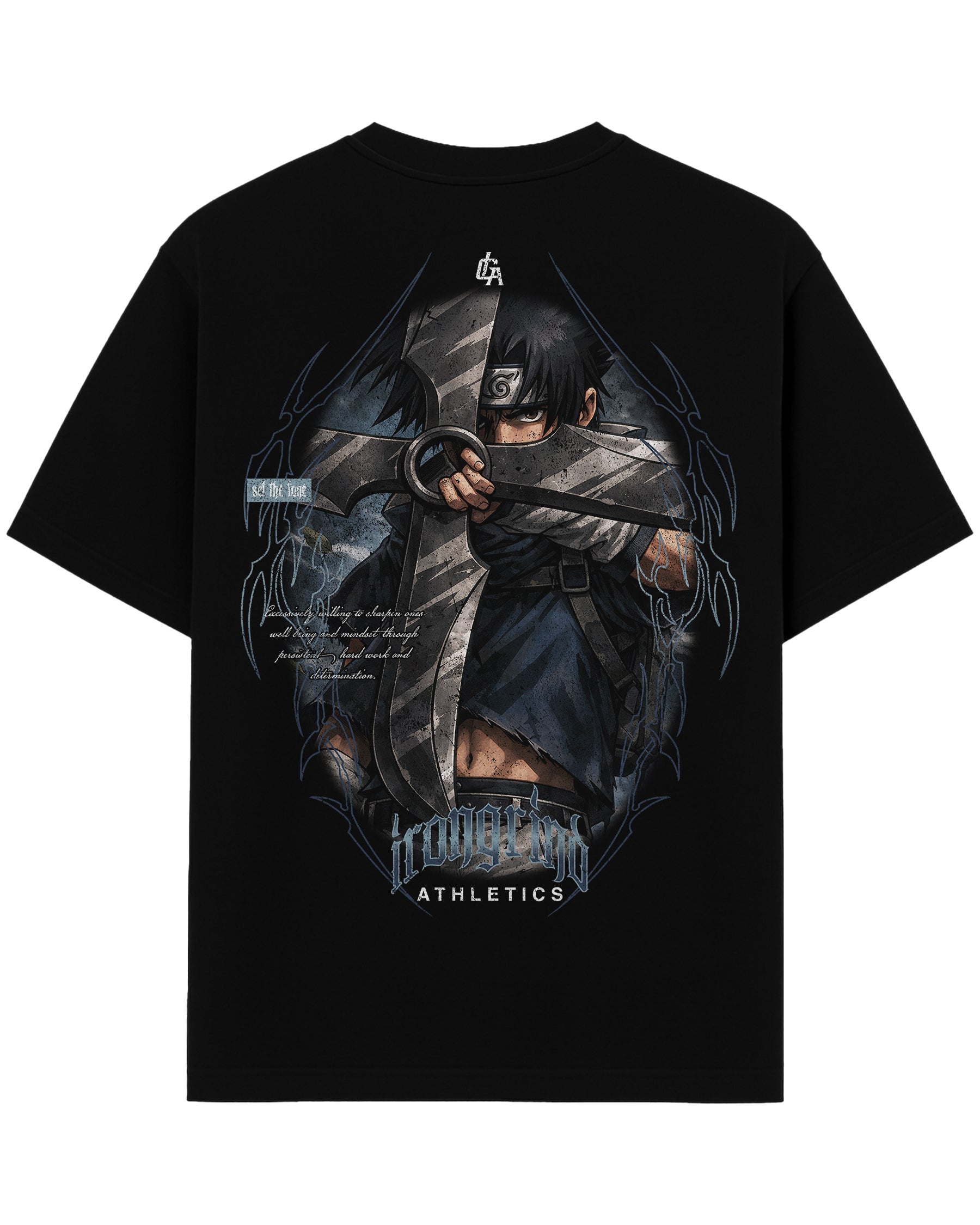 [Limited Edition] 'Naruto: Sasuke V2' Heavyweight T-Shirt