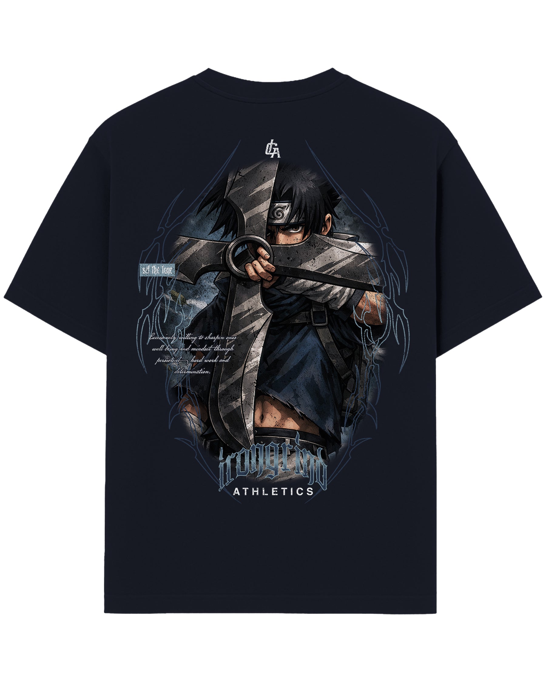 [Limited Edition] 'Naruto: Sasuke V2' Heavyweight T-Shirt