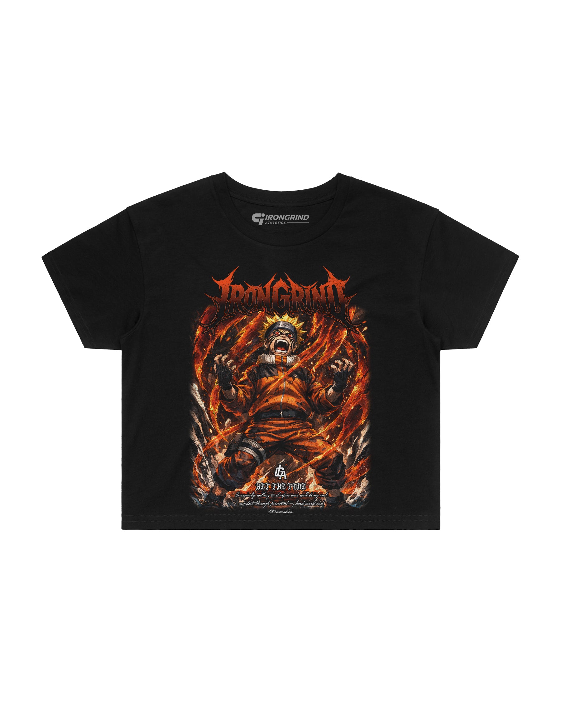 [Limited Edition] 'Naruto: Uzumaki' Wo's Crop Top