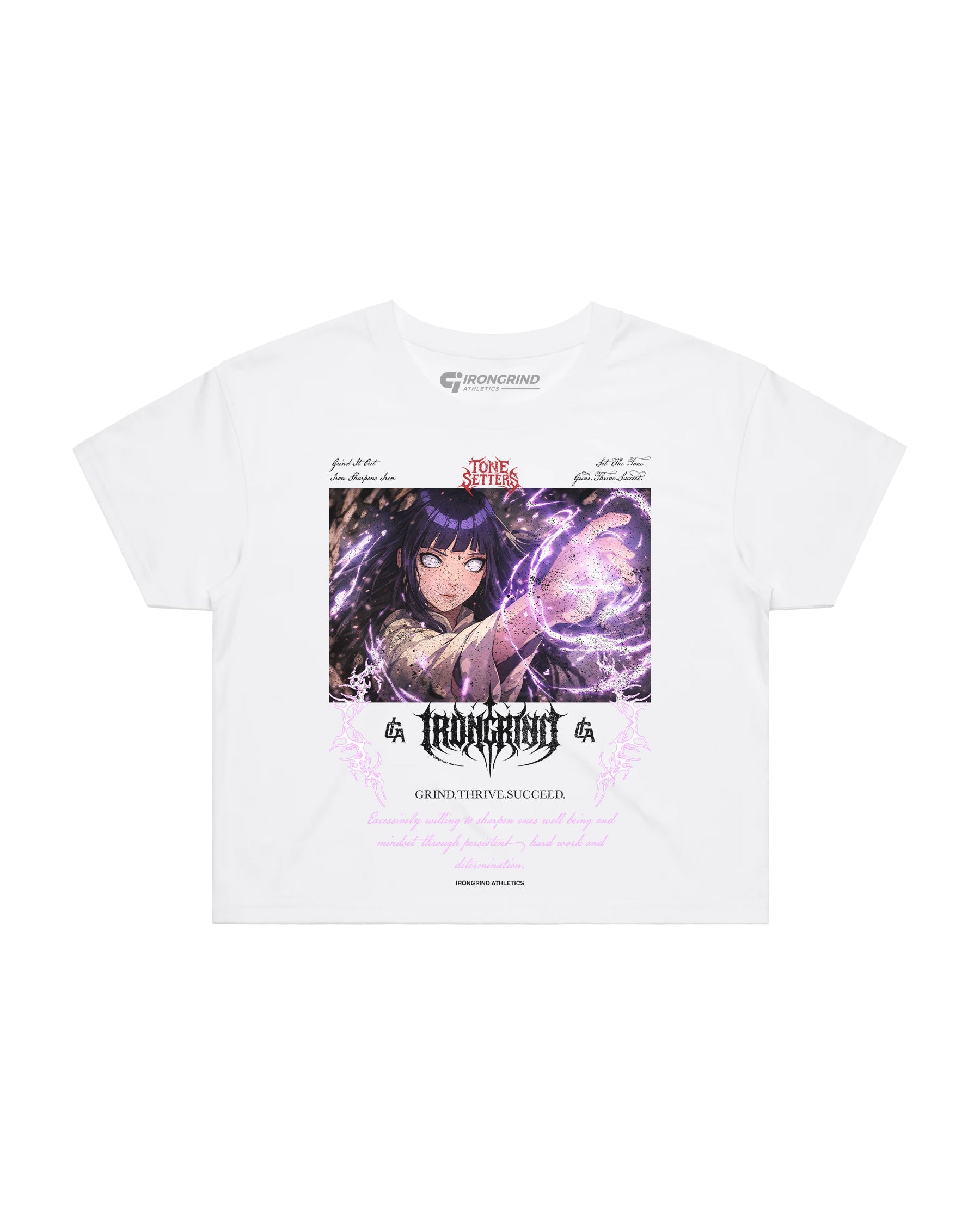 [Limited Edition] 'Naruto: Hinata' Wo's Crop Top