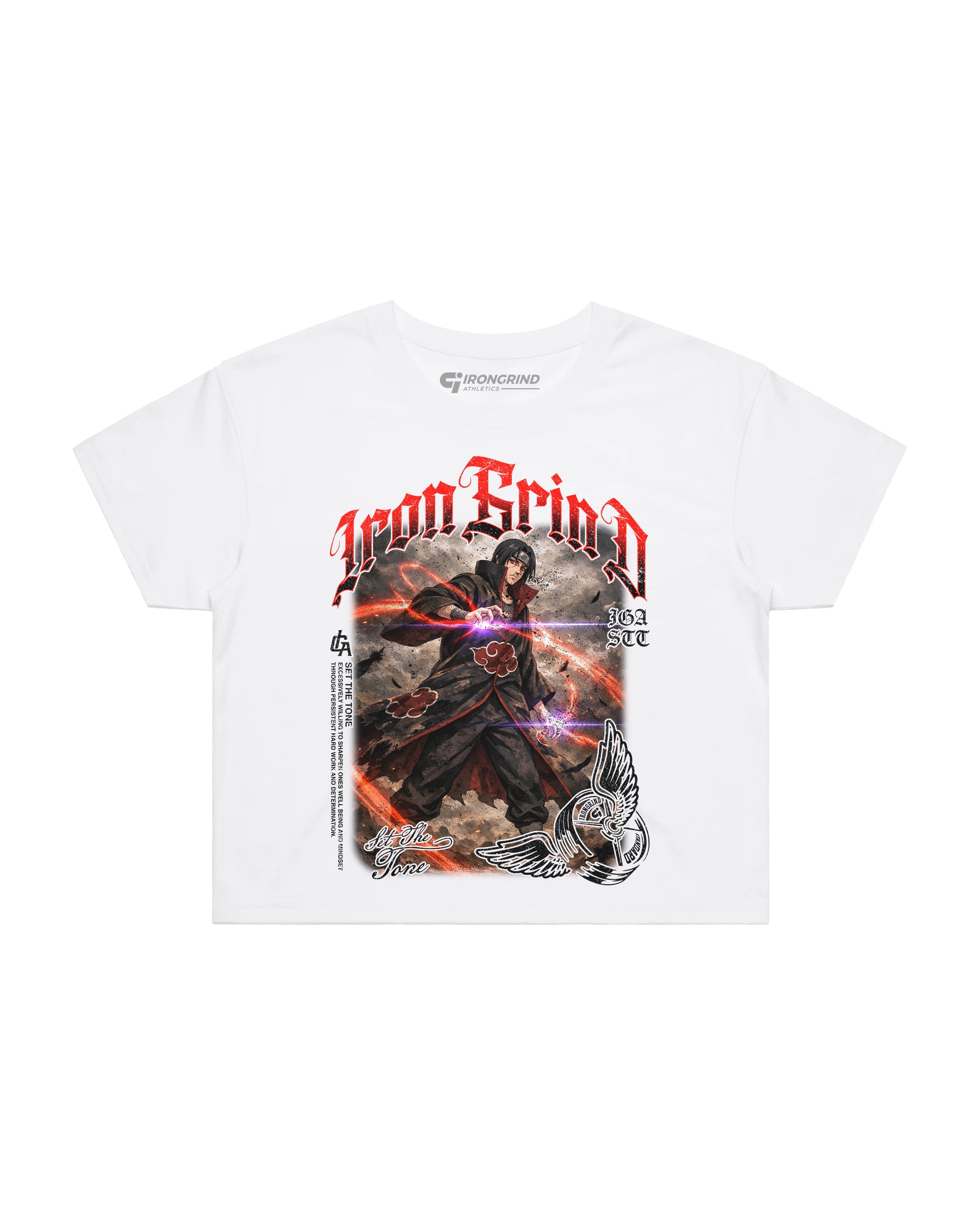 [Limited Edition] 'Naruto: Itachi' Wo's Crop Top