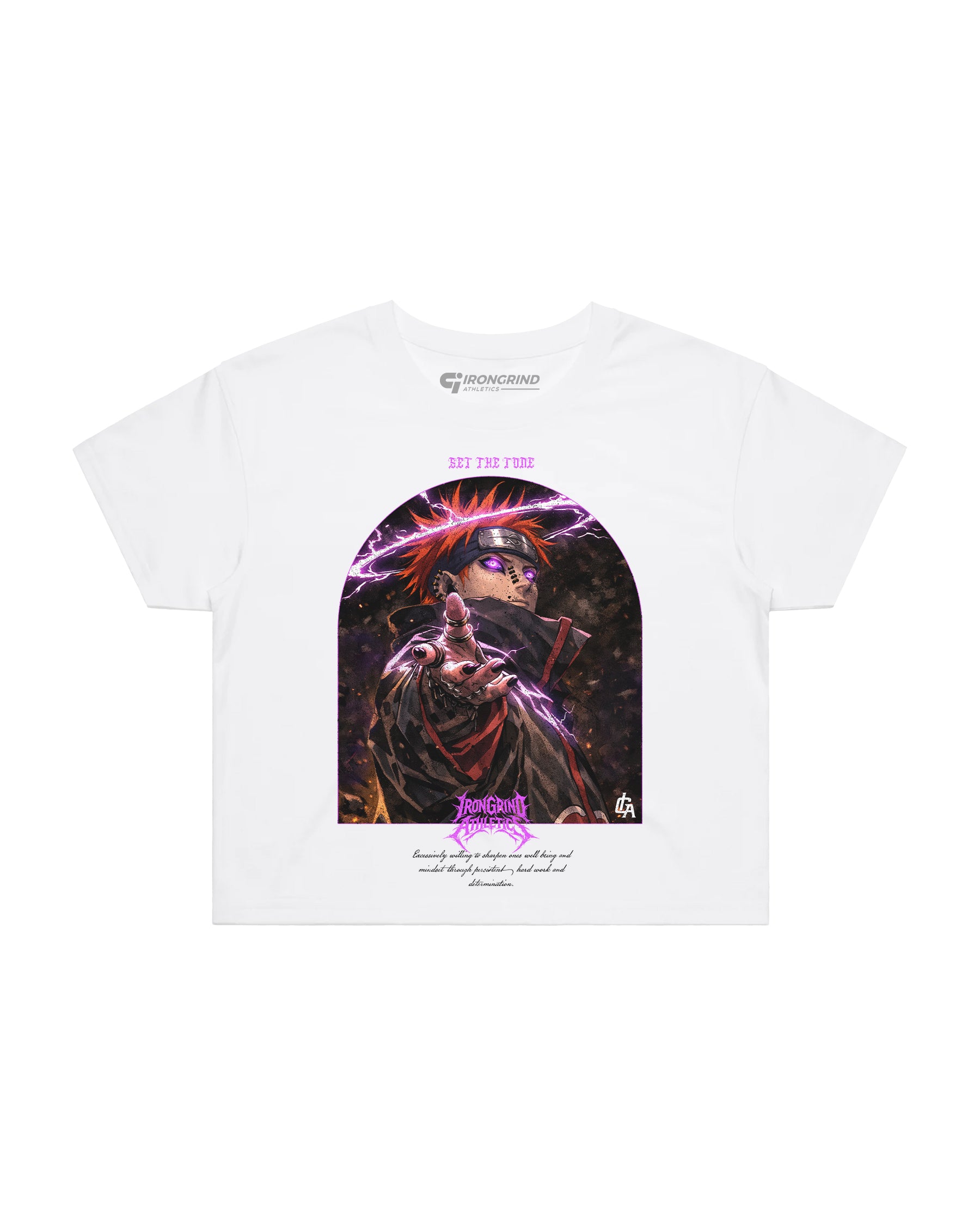 [Limited Edition] 'Naruto: Pain' Wo's Crop Top