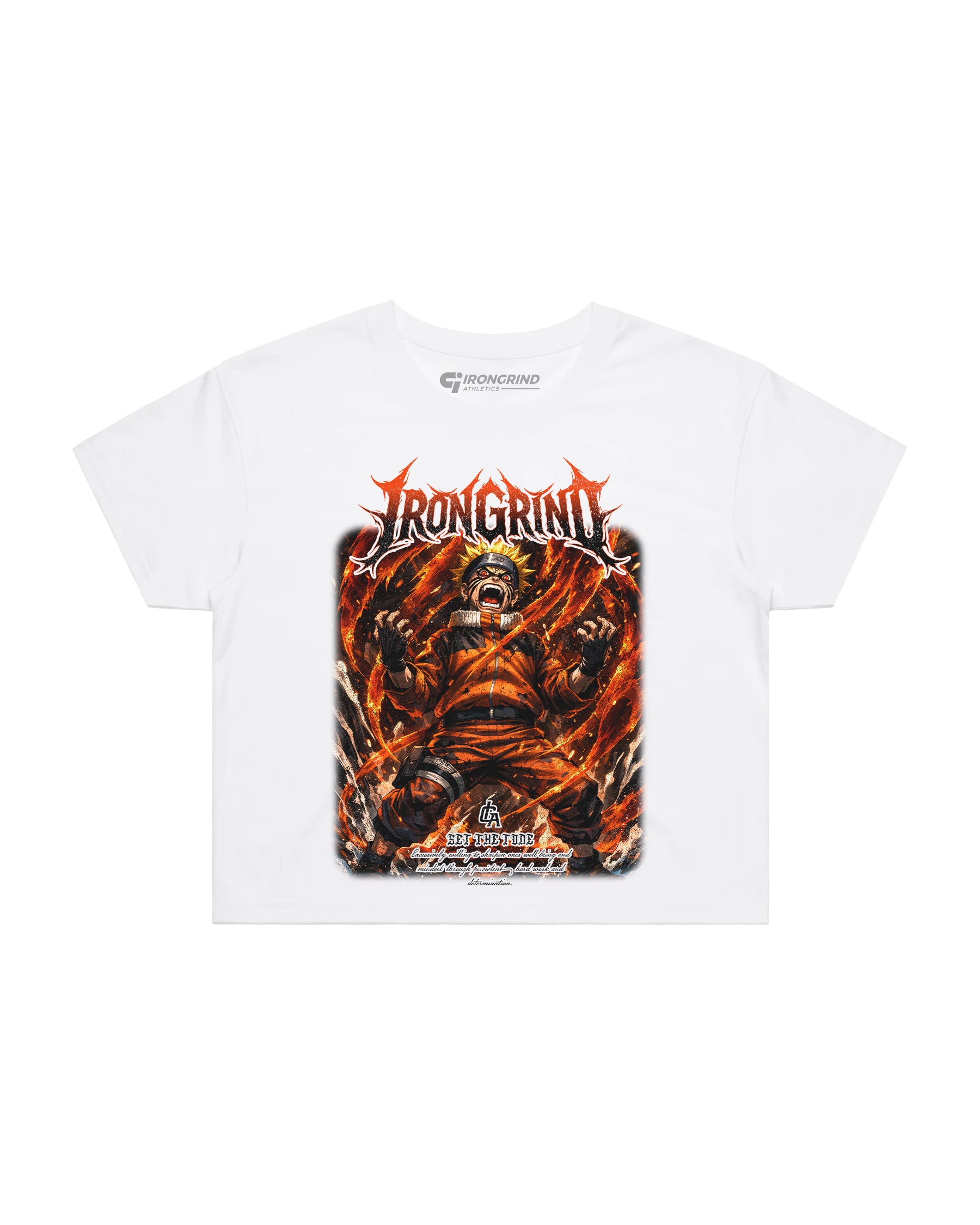 [Limited Edition] 'Naruto: Uzumaki' Wo's Crop Top