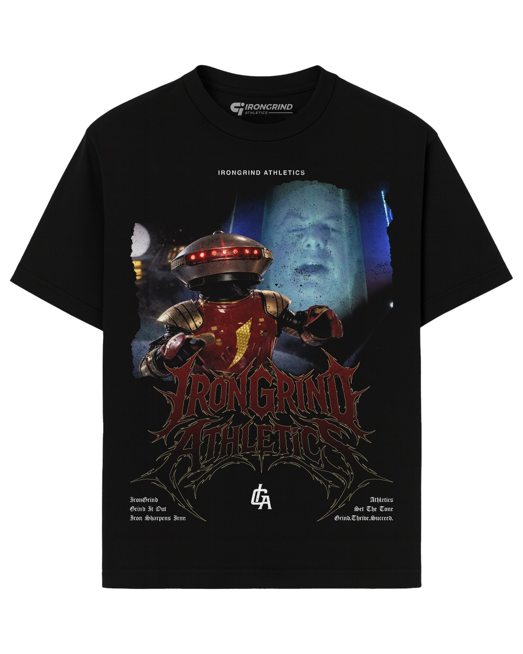 [Limited Edition] 'Pwr Rangers: Alpha 5 & Zordon' Heavyweight T-Shirt