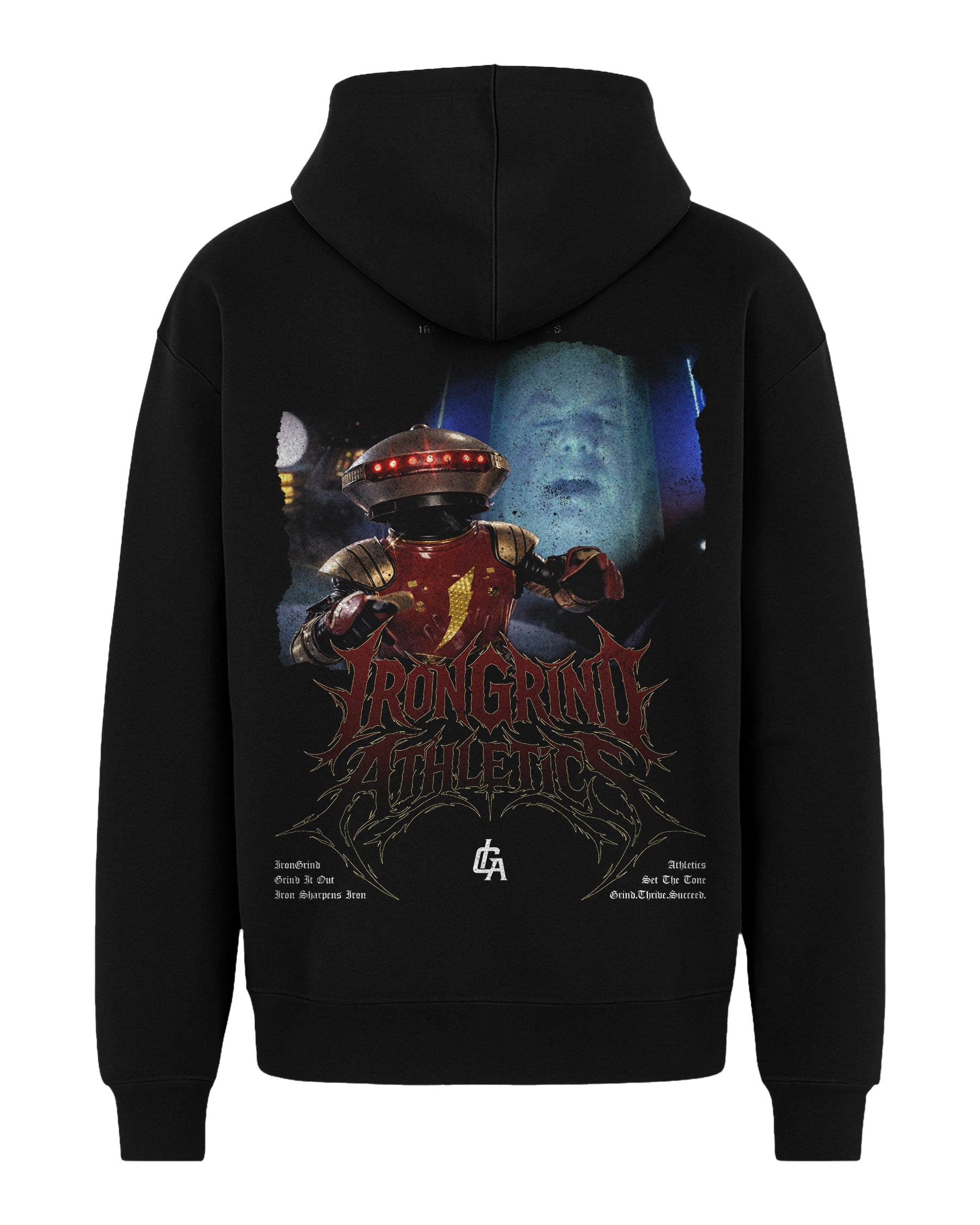 [Limited Edition] 'Pwr Rangers: Alpha 5 & Zordon' Box Hoodie