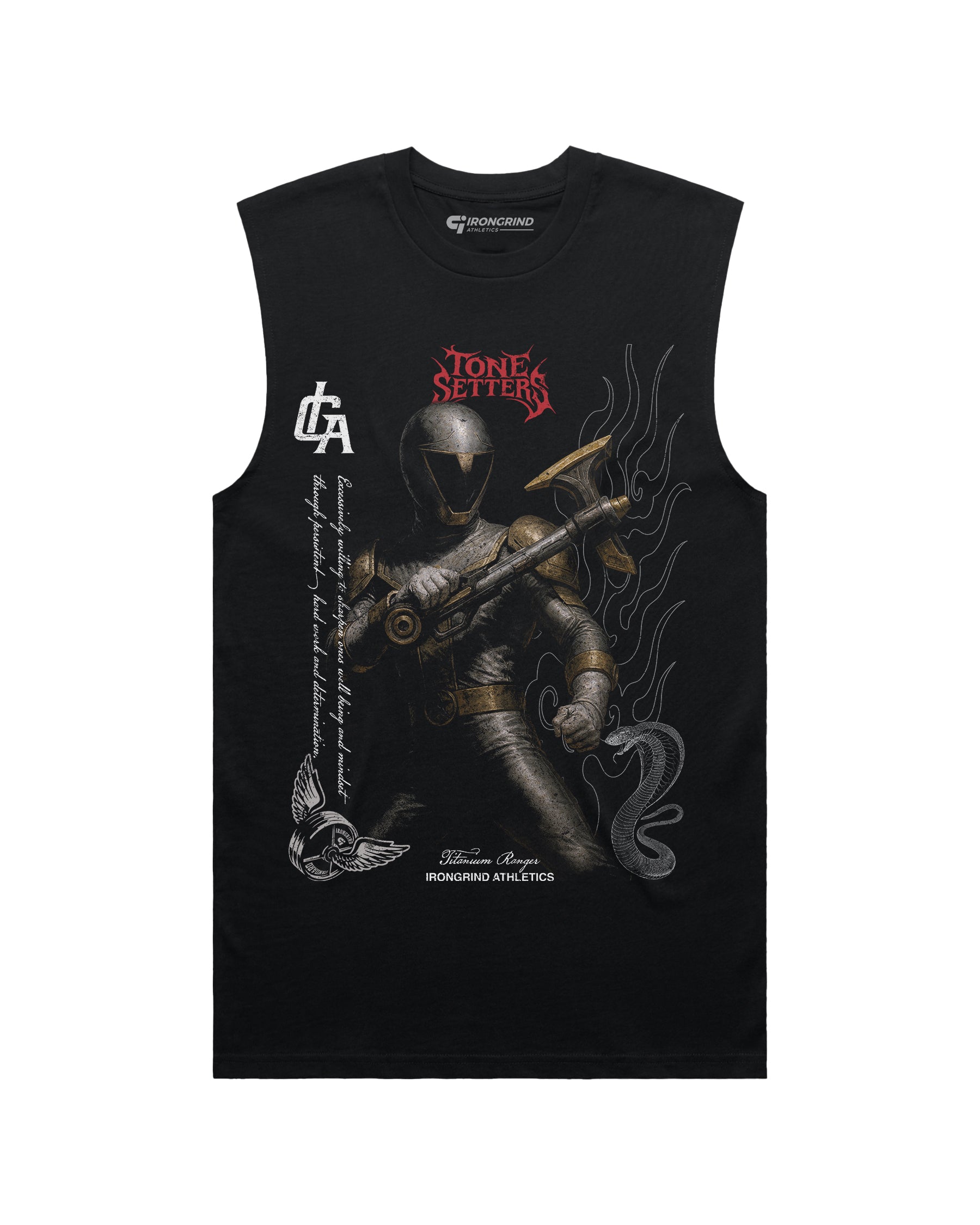 [Limited Edition] 'Pwr Rangers: Lightspeed Titanium Ranger' Classic Tank