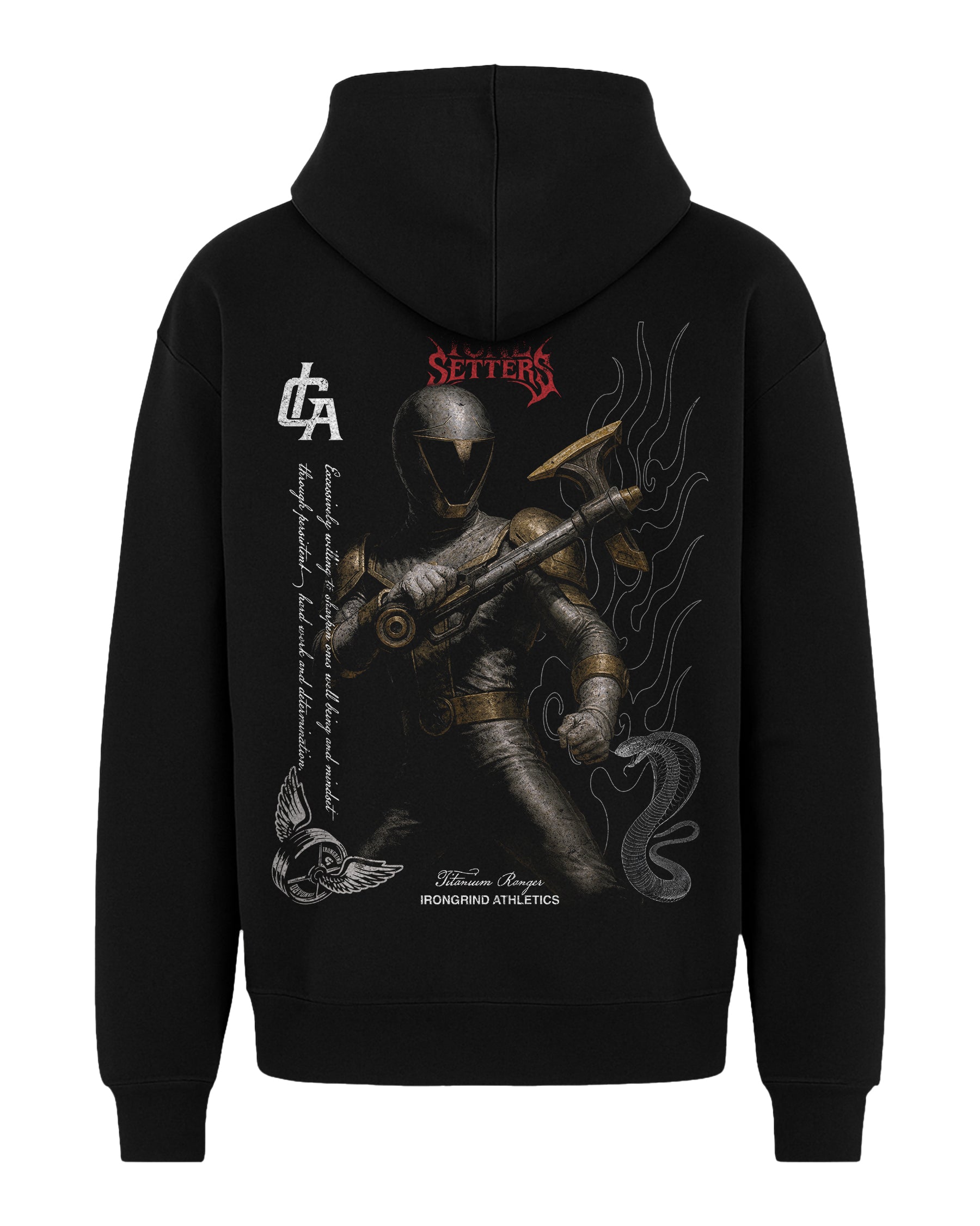 [Limited Edition] 'Pwr Rangers: Lightspeed Titanium Ranger' Box Hoodie